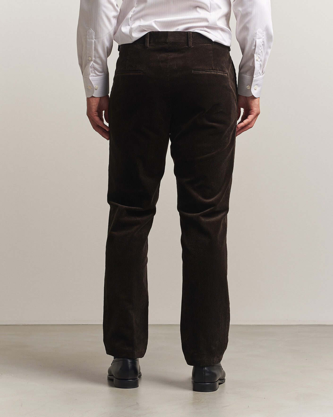 Herren | Hosen | Oscar Jacobson | Dandy Corduroy Trousers Dark Brown