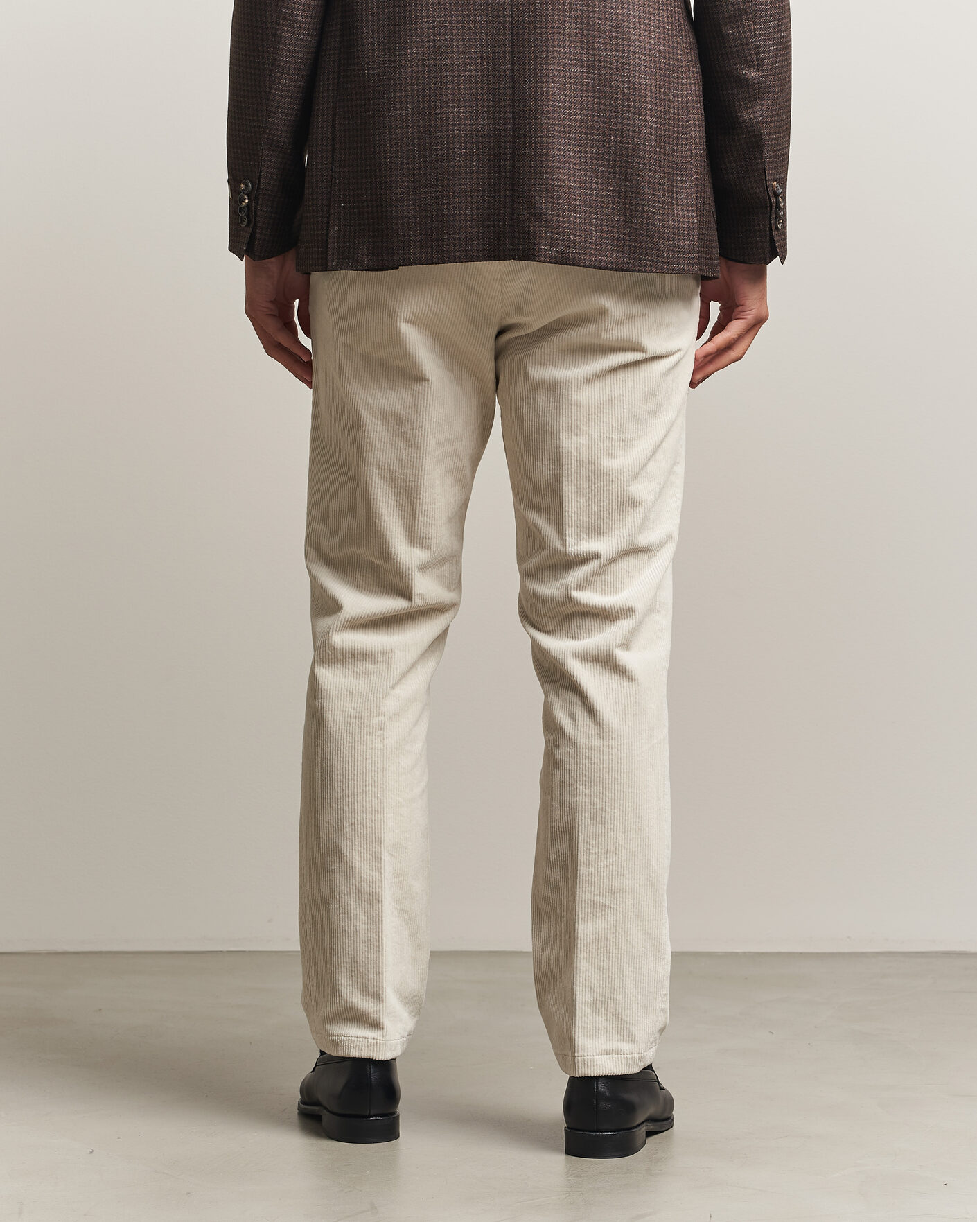 Herren | Hosen | Oscar Jacobson | Dandy Corduroy Trousers White