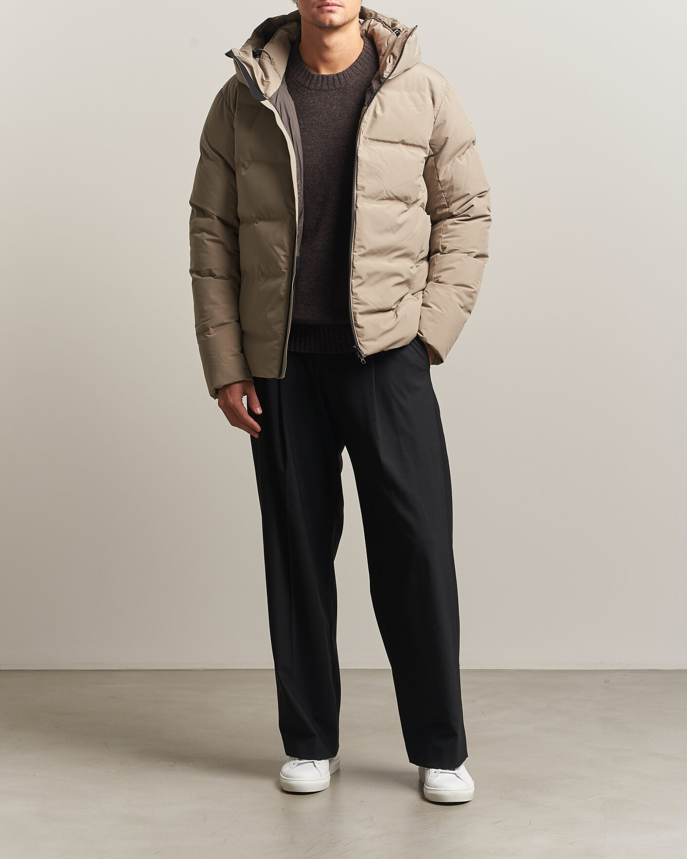 Herren | Jacken | Scandinavian Edition | Torrent II Hooded Puffer Jacket Sand