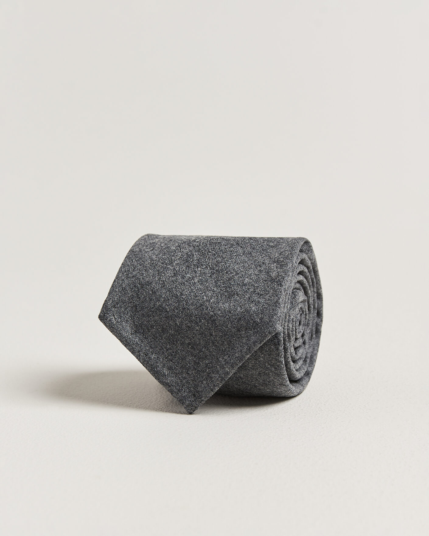 Herren | Krawatten | Stenströms | Wool Tie 7,5cm Grey