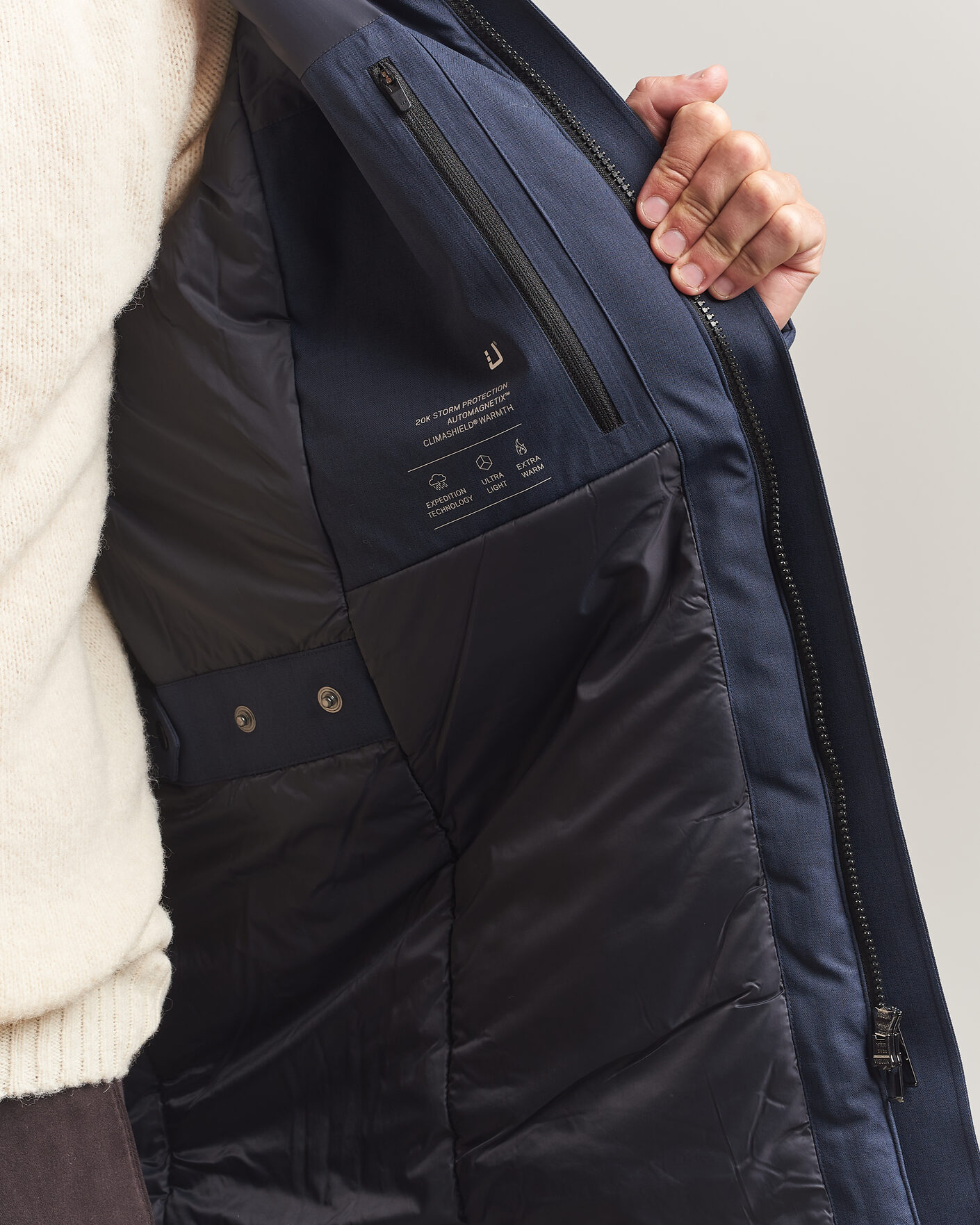 Herren | Jacken | UBR | Regulator Herringbone Parka Navy