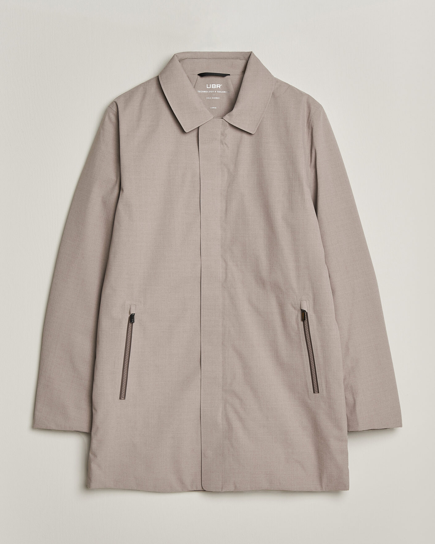 Herren | Jacken | UBR | Regulator Herringbone Coat Drift Wood