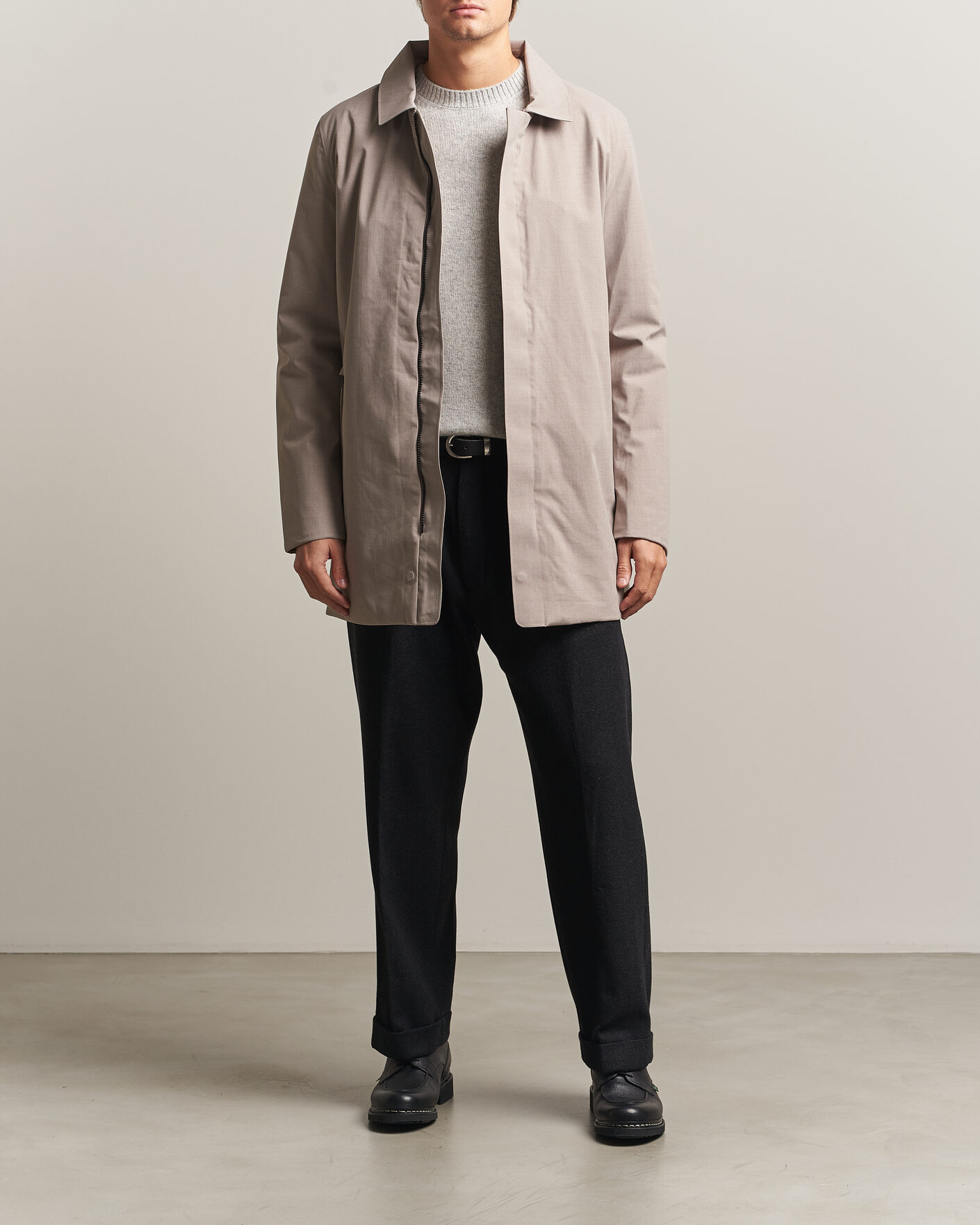 Herren | Jacken | UBR | Regulator Herringbone Coat Drift Wood