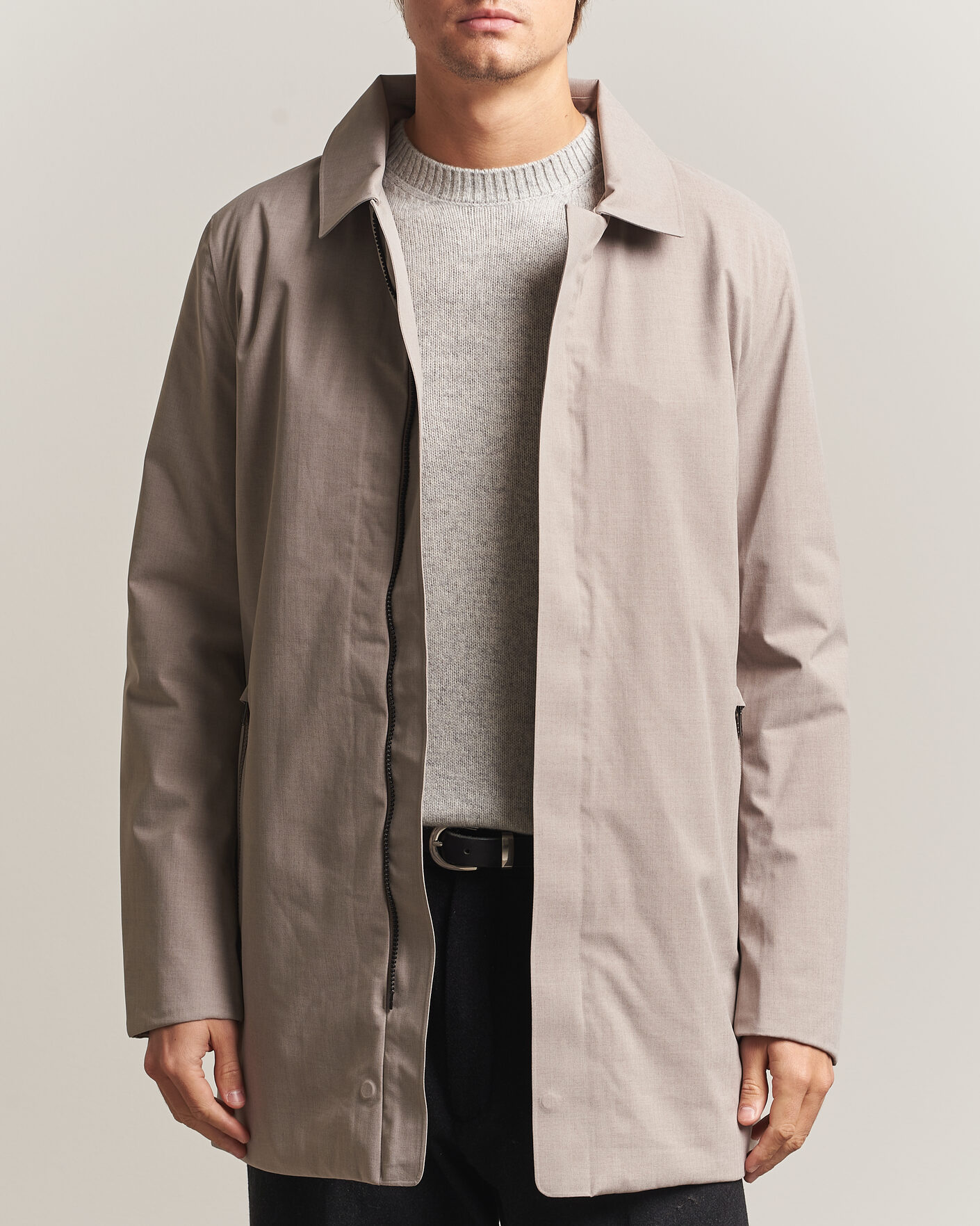 Herren | Jacken | UBR | Regulator Herringbone Coat Drift Wood