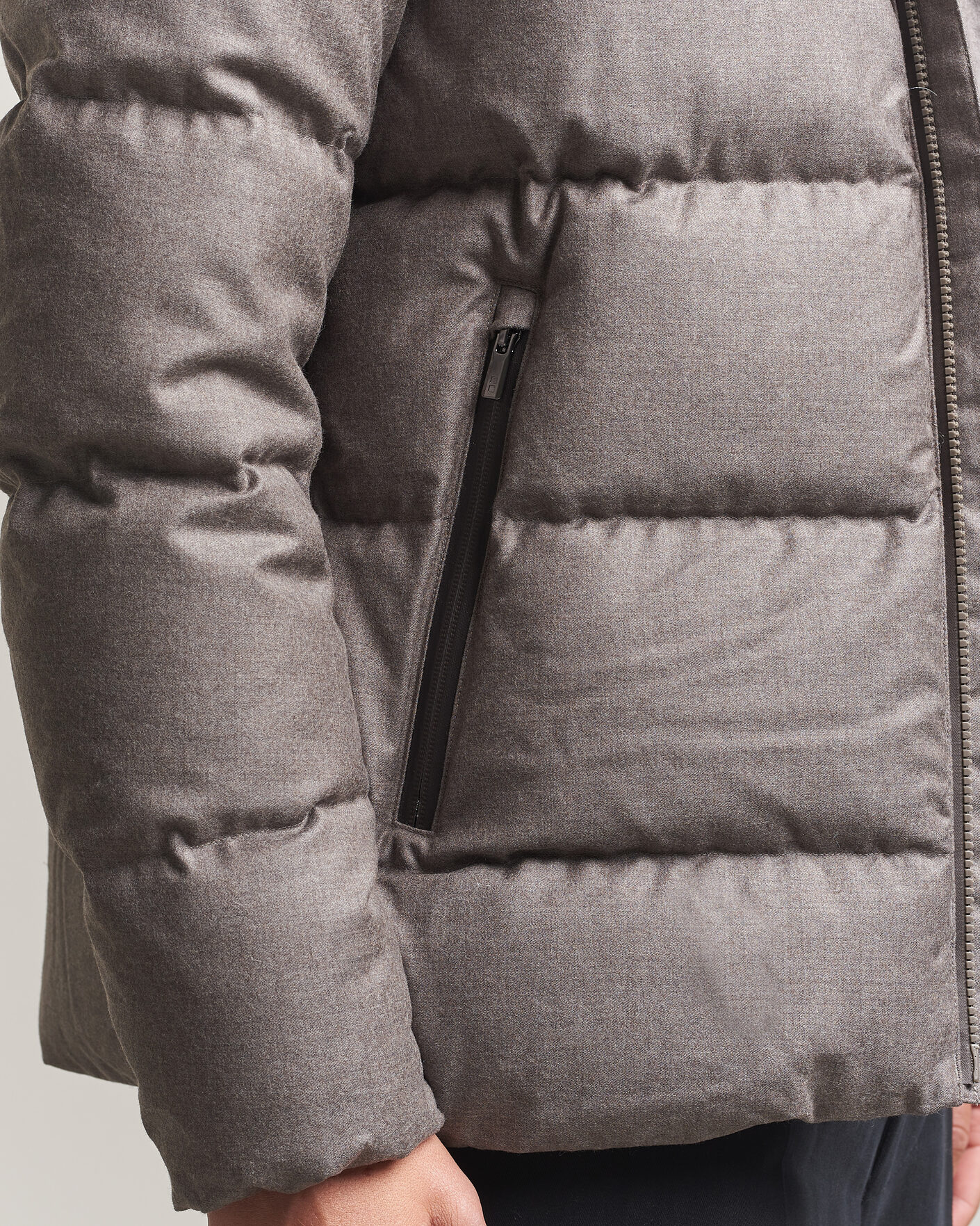 Herren | Jacken | UBR | Concord Jacket Savile Grey Melange Wool