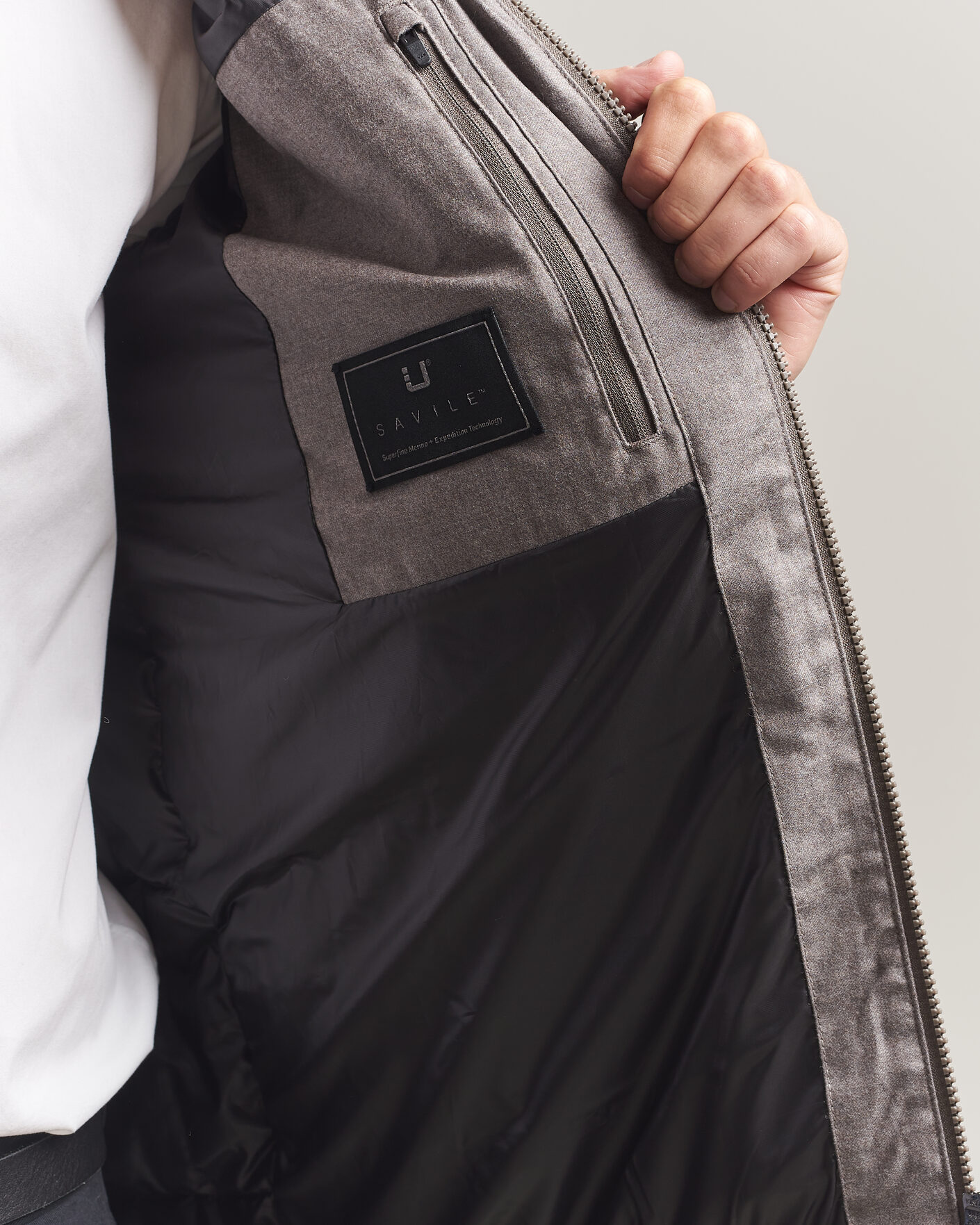 Herren | Jacken | UBR | Concord Jacket Savile Grey Melange Wool