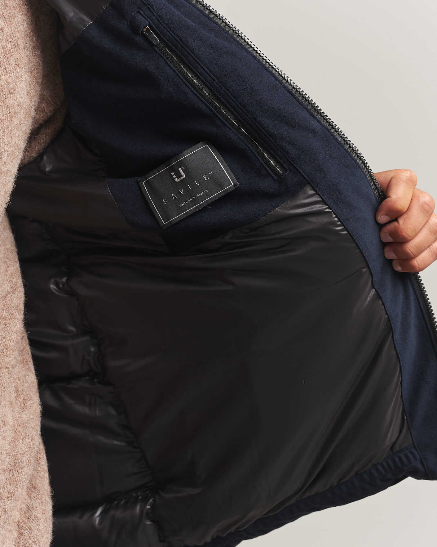 Herren | Jacken | UBR | Concord Jacket Savile Neo Suede Navy