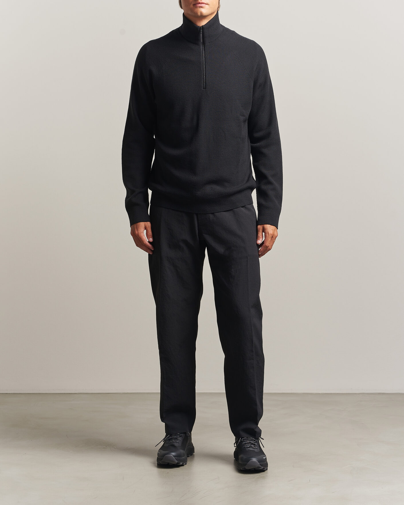 Herren | Pullover | Arc'teryx Veilance | Conic Wool Half-Zip Black