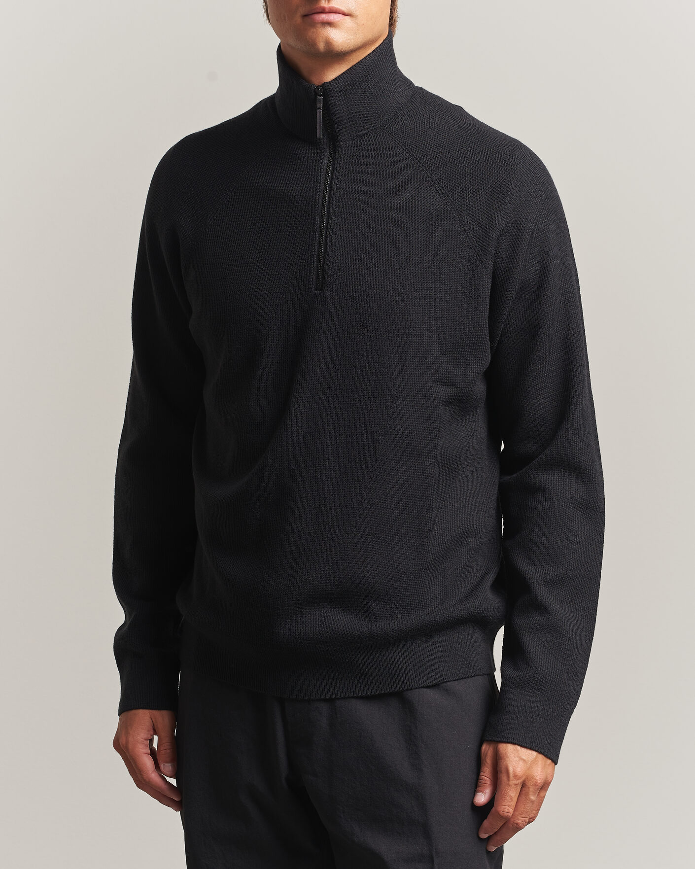 Herren | Pullover | Arc'teryx Veilance | Conic Wool Half-Zip Black