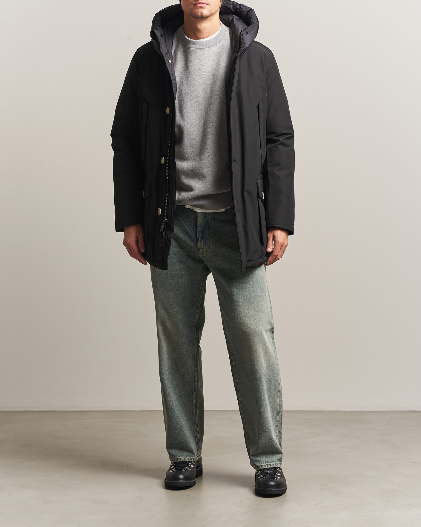 Herren | Jacken | Woolrich | Arctic Parka No Fur Black