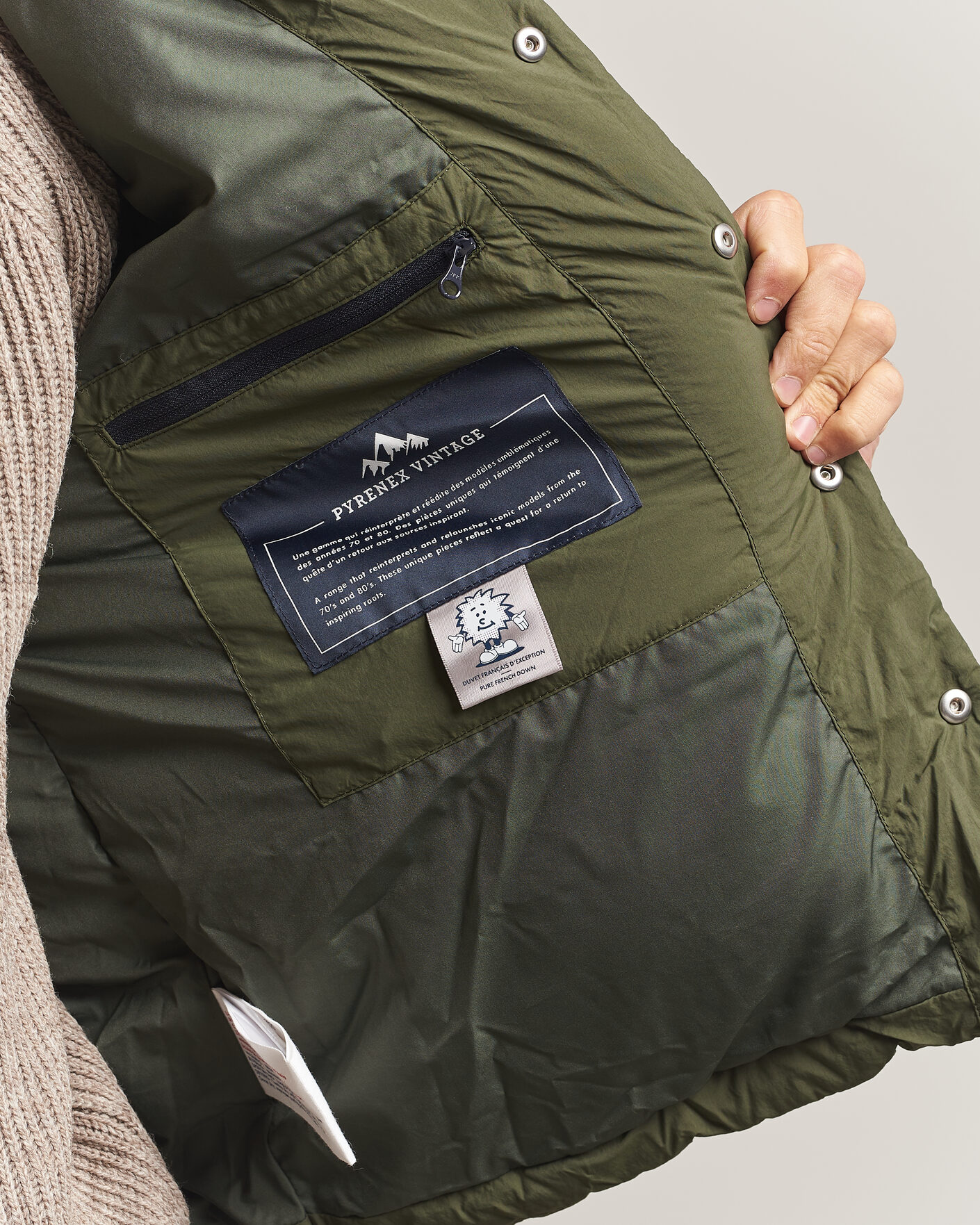 Herren | Jacken | Pyrenex | Fiery Down Jacket Deep Khaki