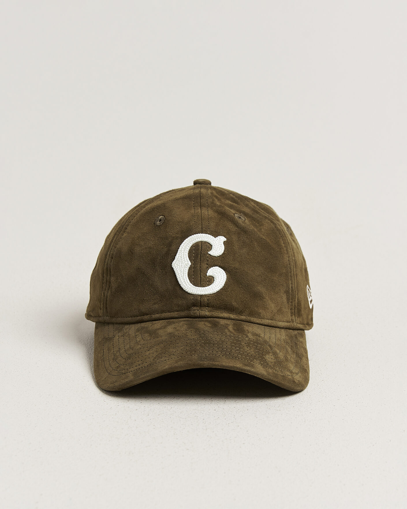 Herren | Hüte & Mützen | New Era | 9Twenty Suede Chicago Cubs Cap Brown