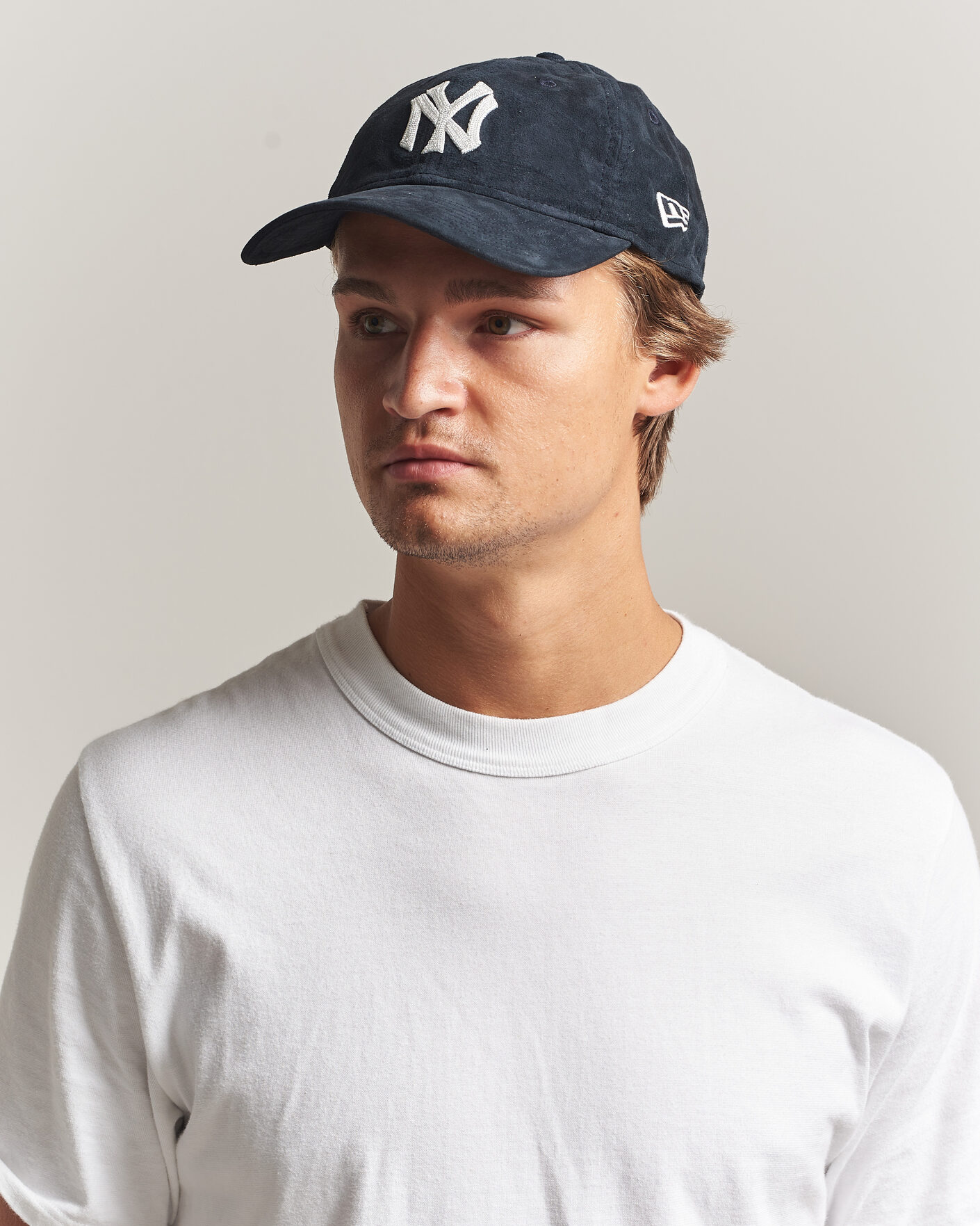Herren | Hüte & Mützen | New Era | 9Twenty Suede New York Yankees Cap Navy