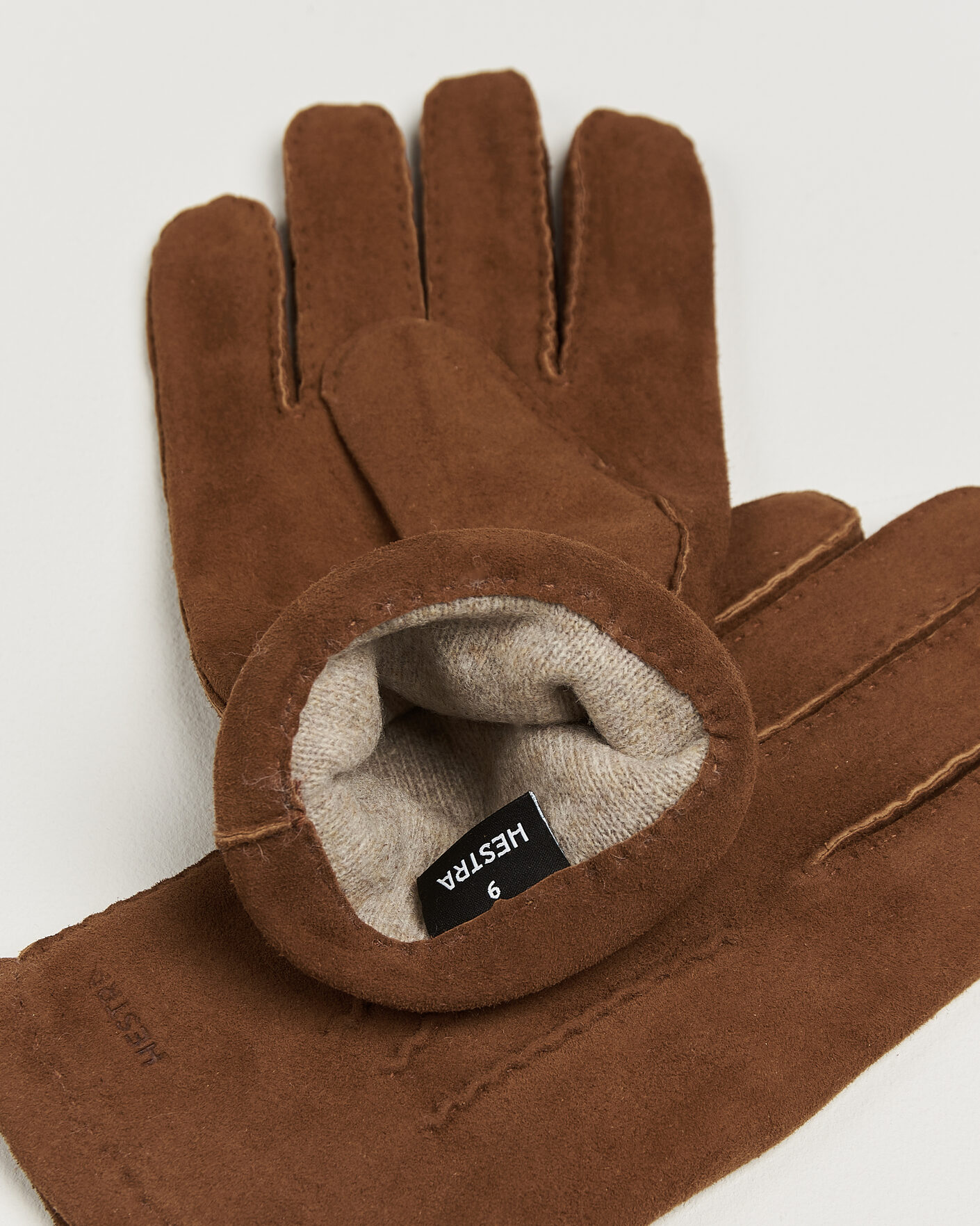 Herren | Handschuhe | Hestra | Arthur Wool Lined Suede Glove Whiskey