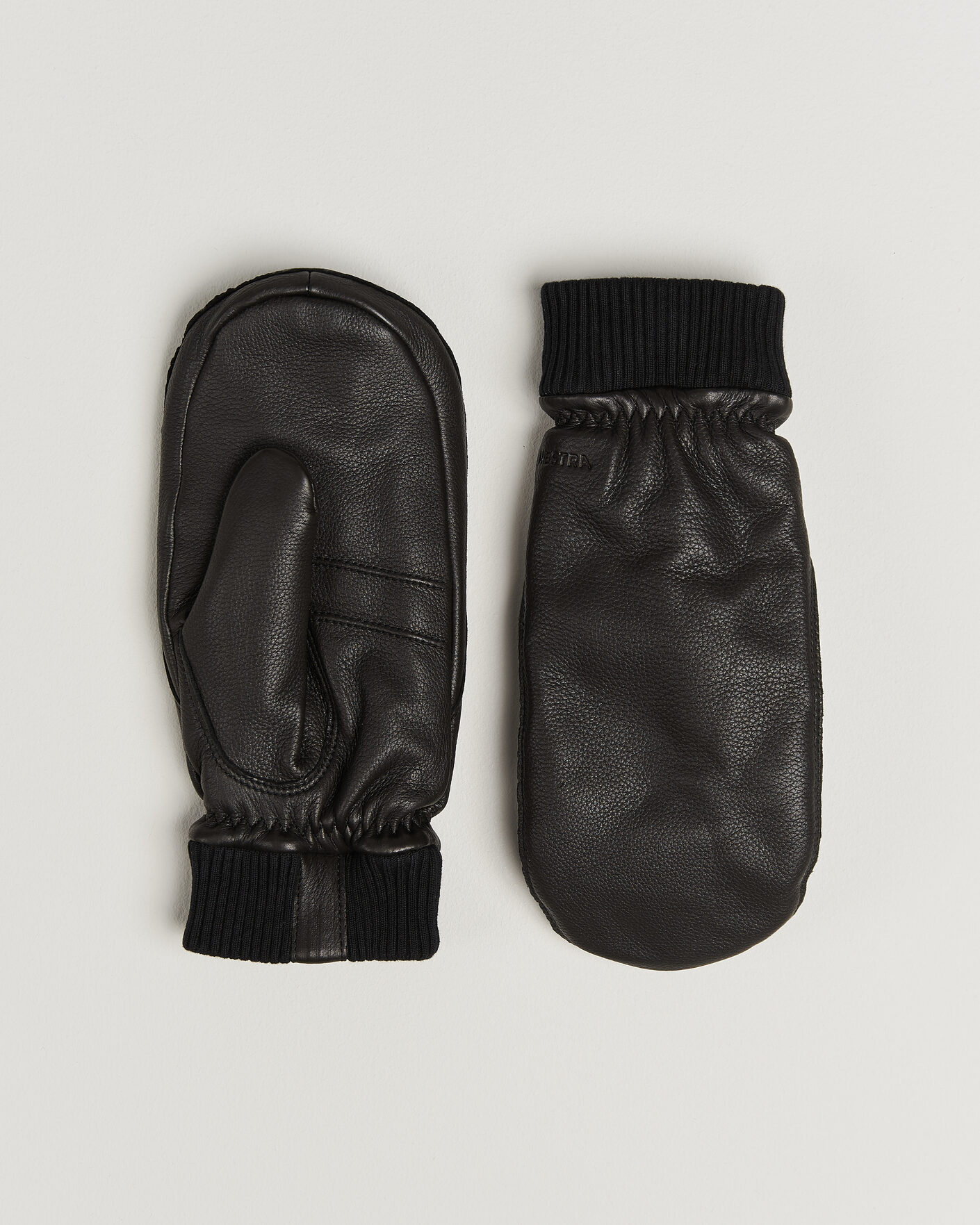 Herren | Handschuhe | Hestra | Tore Deerskin Primaloft Lined Mitt Black