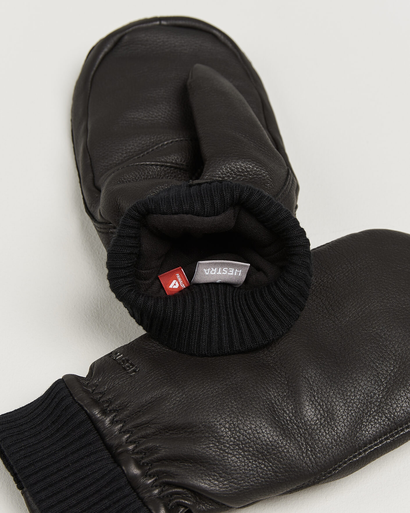 Herren | Handschuhe | Hestra | Tore Deerskin Primaloft Lined Mitt Black