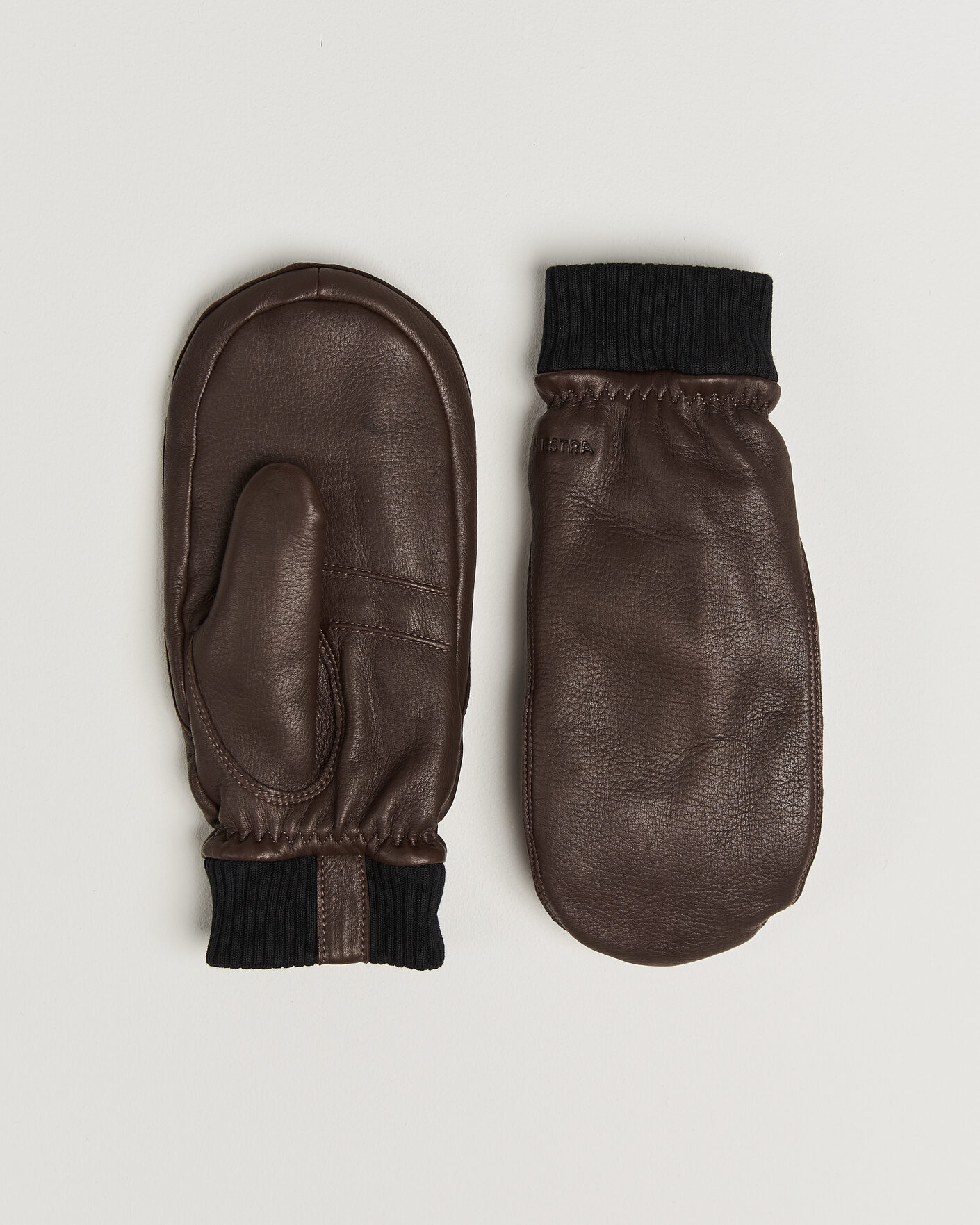 Herren | Handschuhe | Hestra | Tore Deerskin Primaloft Lined Mitt Chocolate