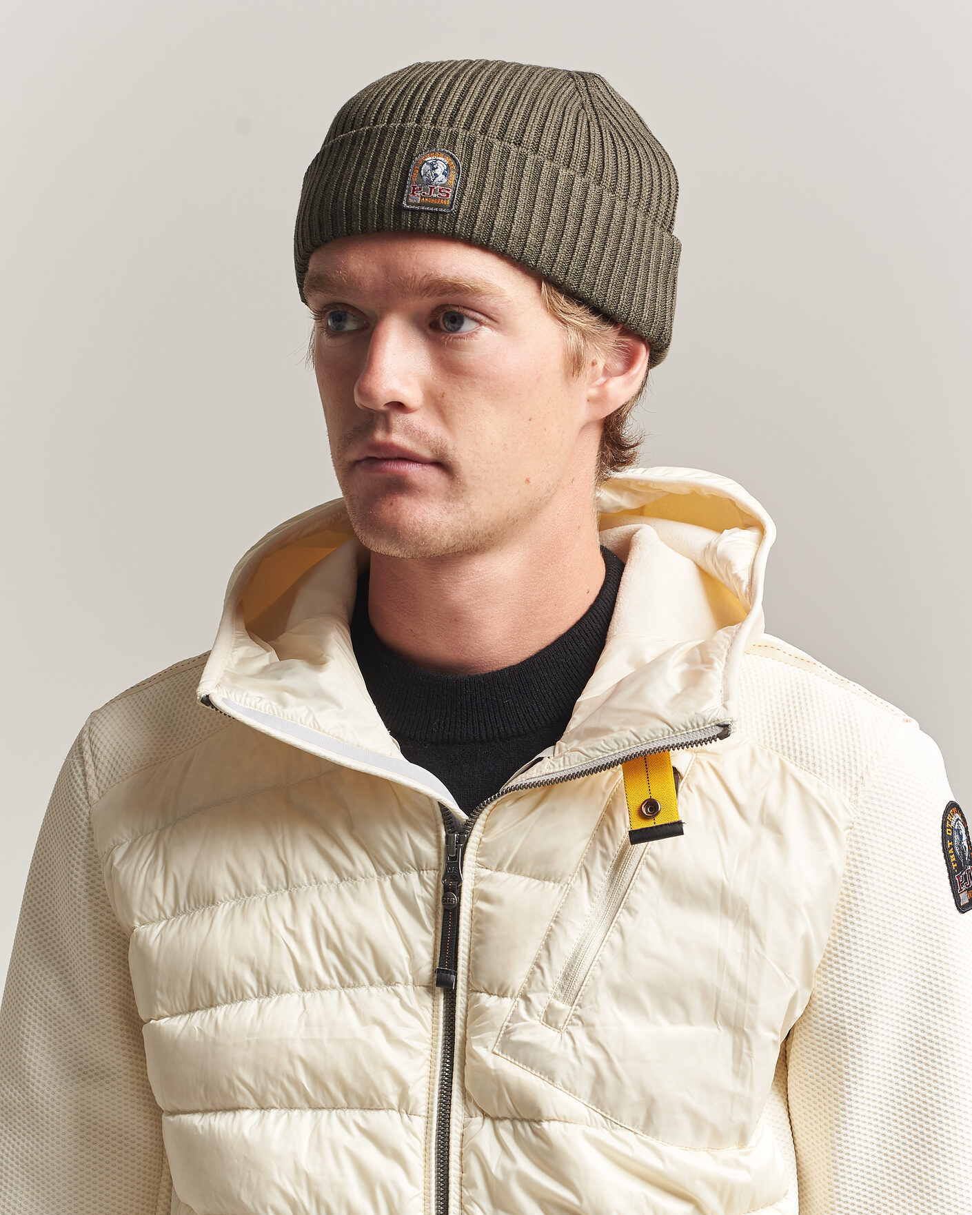 Herren | Mützen | Parajumpers | Matio Ribbed Hat Taggia Olive
