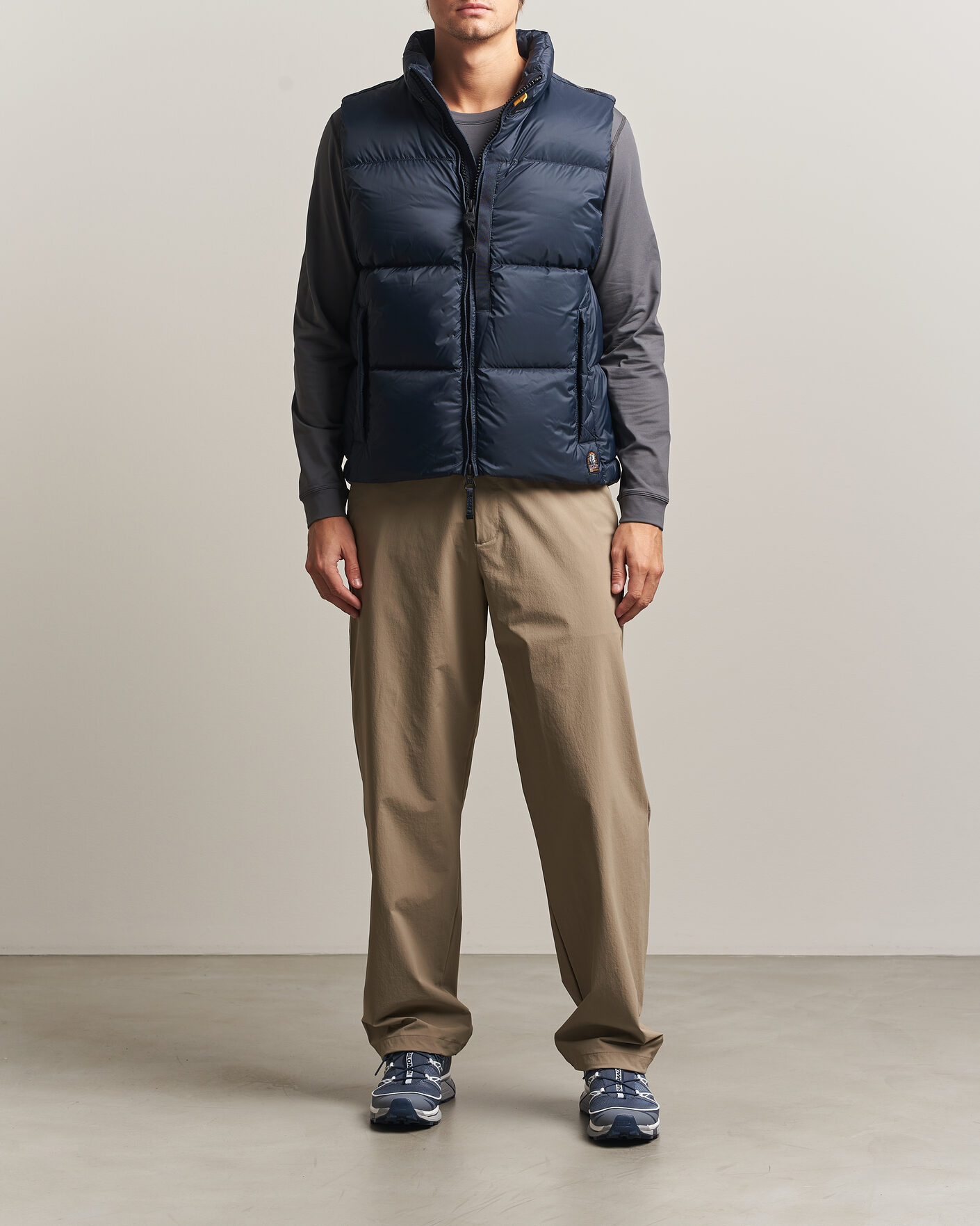 Herren | Westen | Parajumpers | Roydale Ripstop Polar Puffer Vest Blue Navy