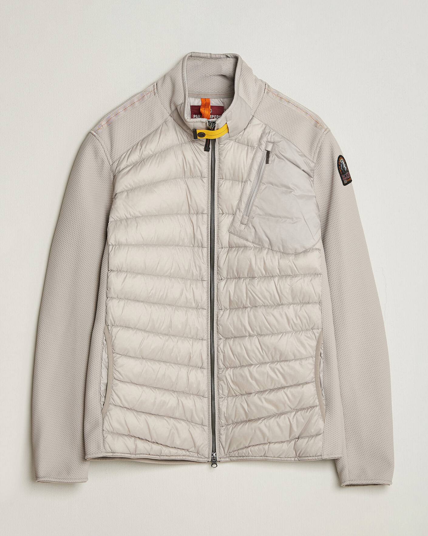 Herren | Jacken | Parajumpers | Jayden Warm Up Hybrid Jacket Mid Grey