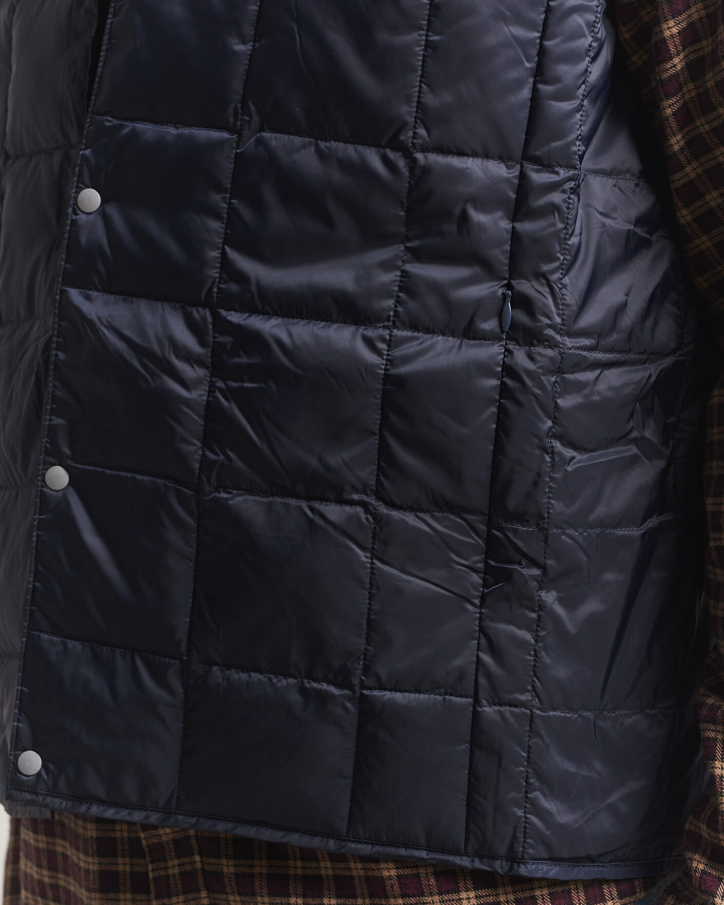 Herren | Westen | TAION | V-Neck Lightweight Down Vest Dark Navy