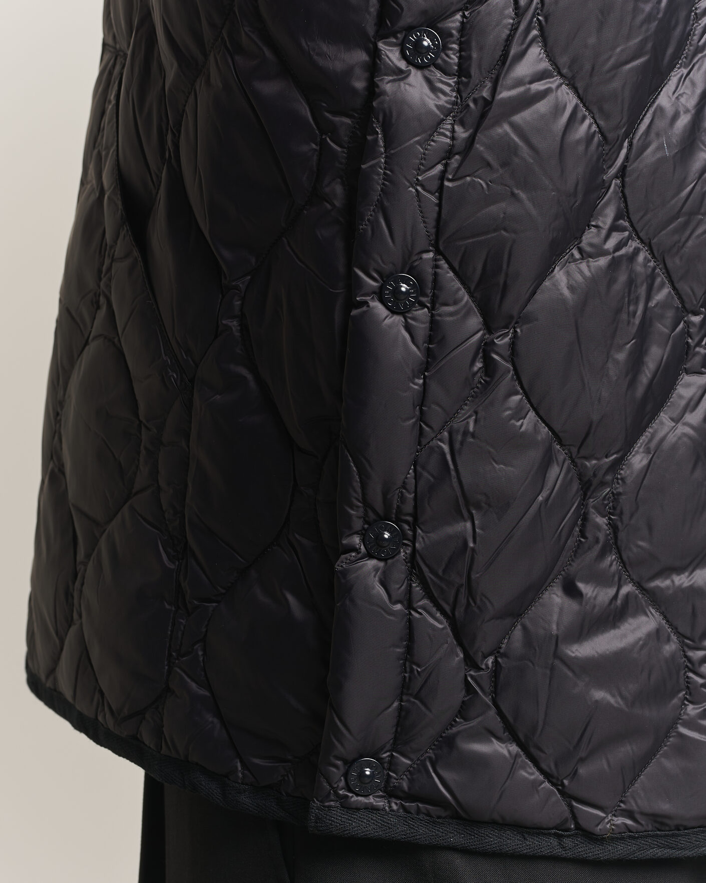 Herren | Westen | TAION | Military Crew Neck Down Vest Black