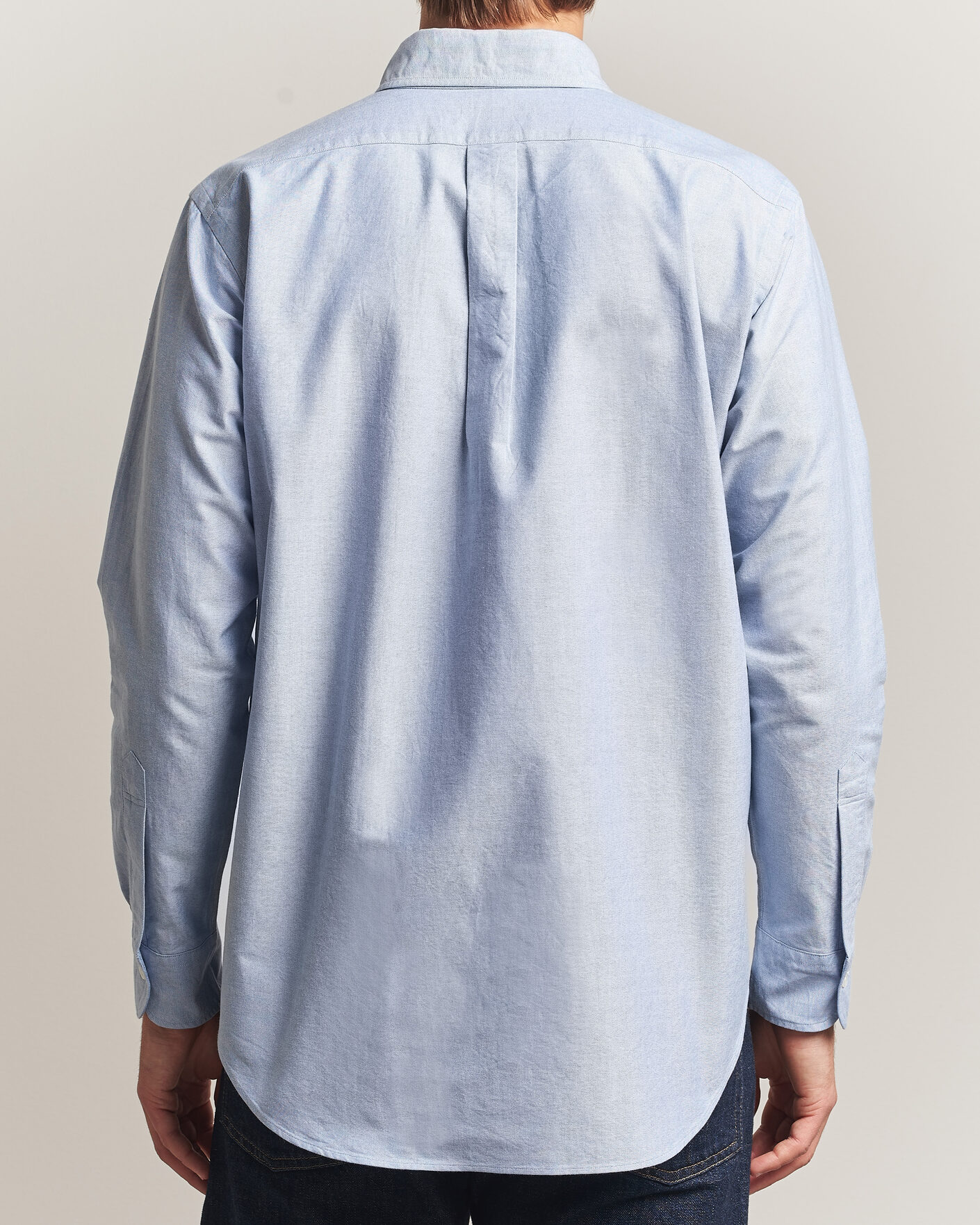 Herren | Hemden | Kamakura Shirts | Ametora Japanese Oxford BD Shirt Light Blue