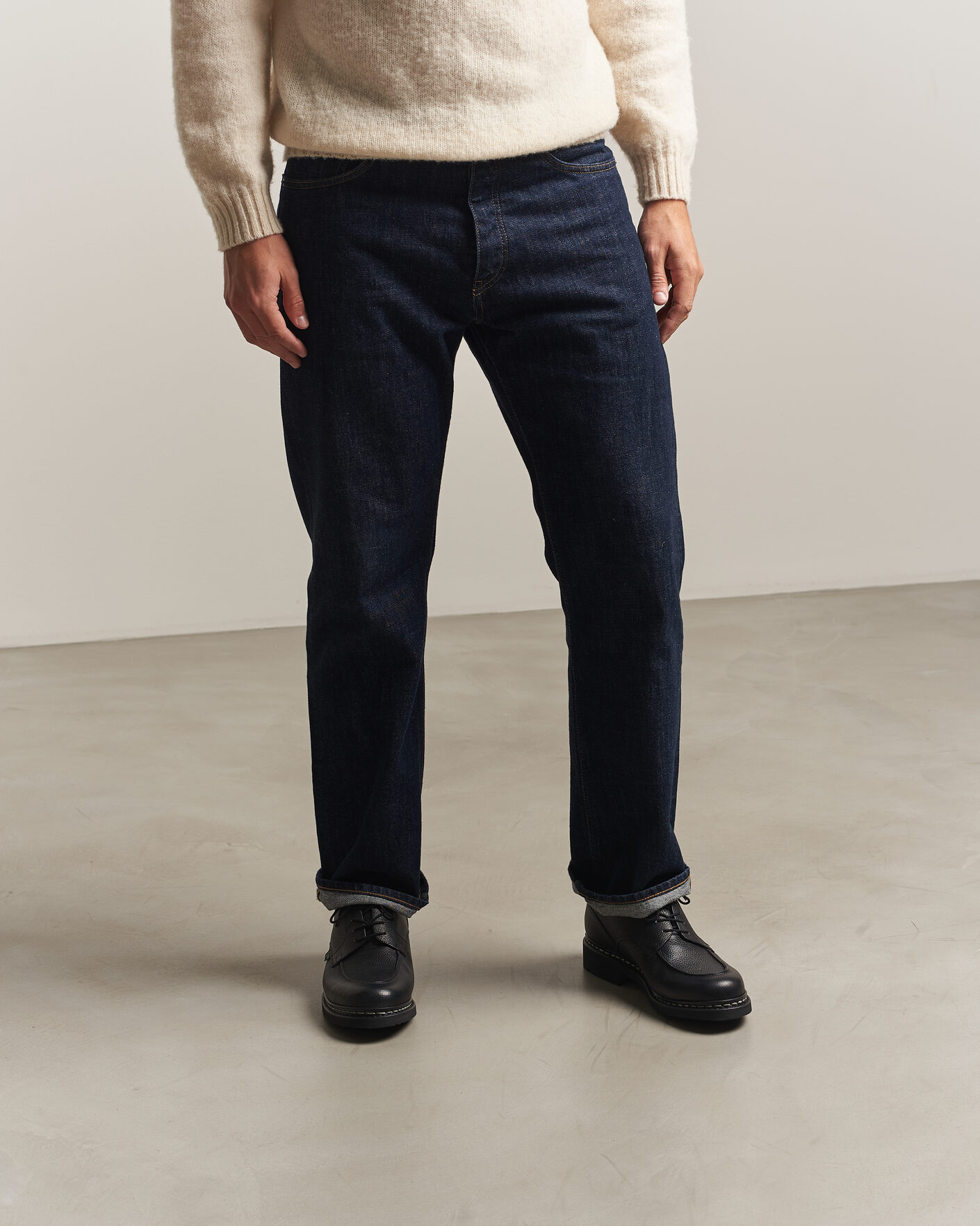 Herren | Derby | Paraboot | Chambord Derby Black Grain