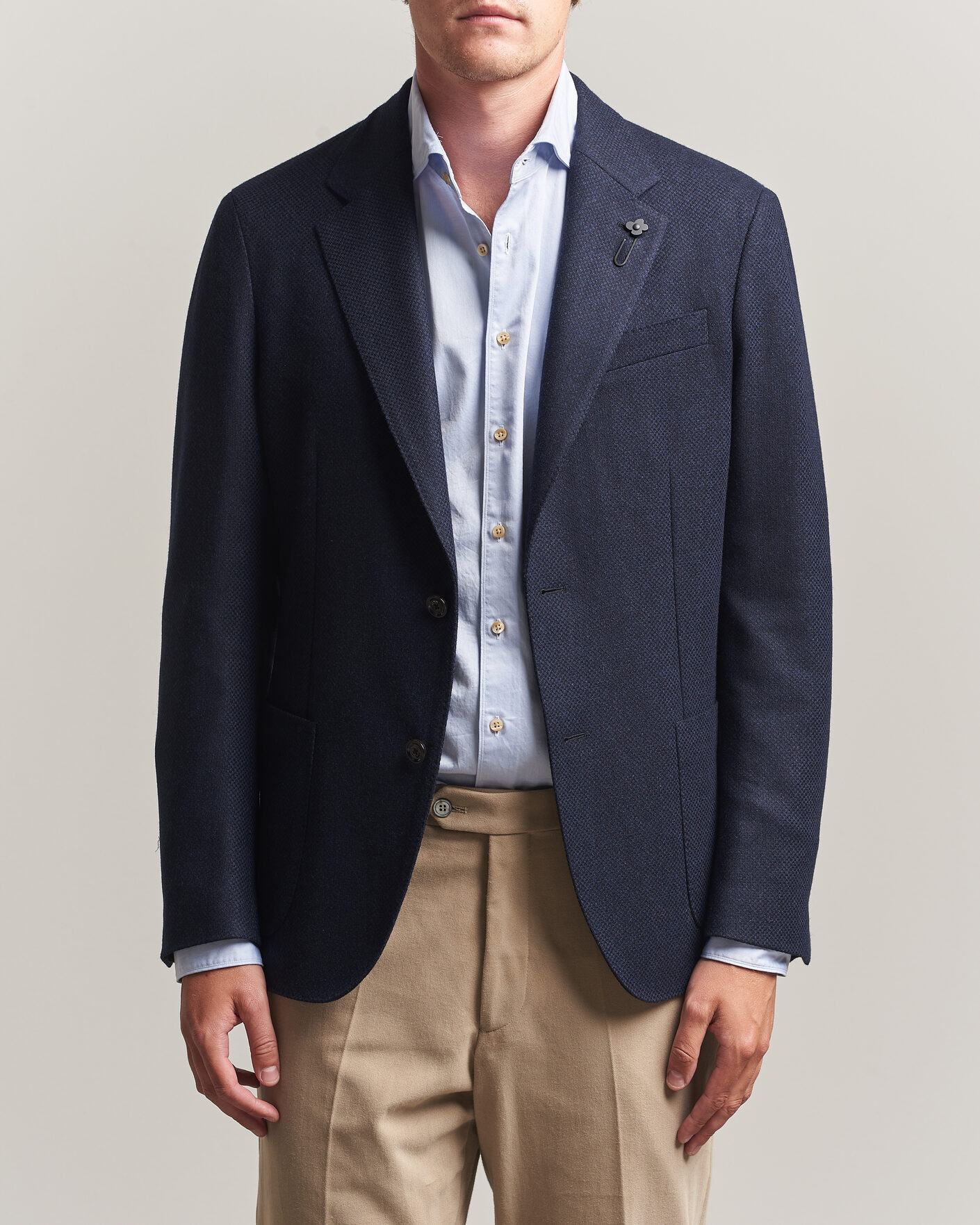 Herren | Sakkos | Lardini | Wool/Cashmere Blazer Navy