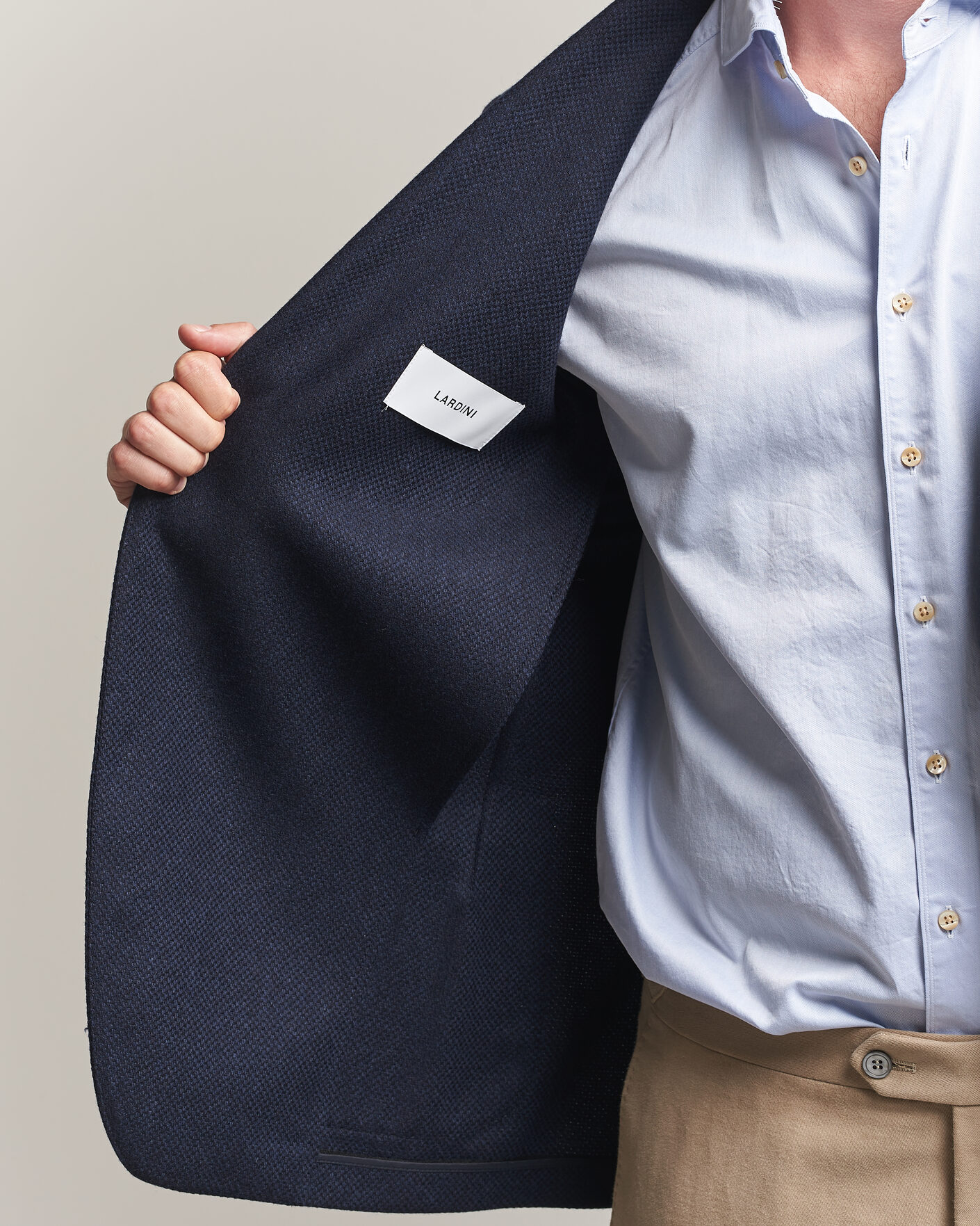 Herren | Sakkos | Lardini | Wool/Cashmere Blazer Navy