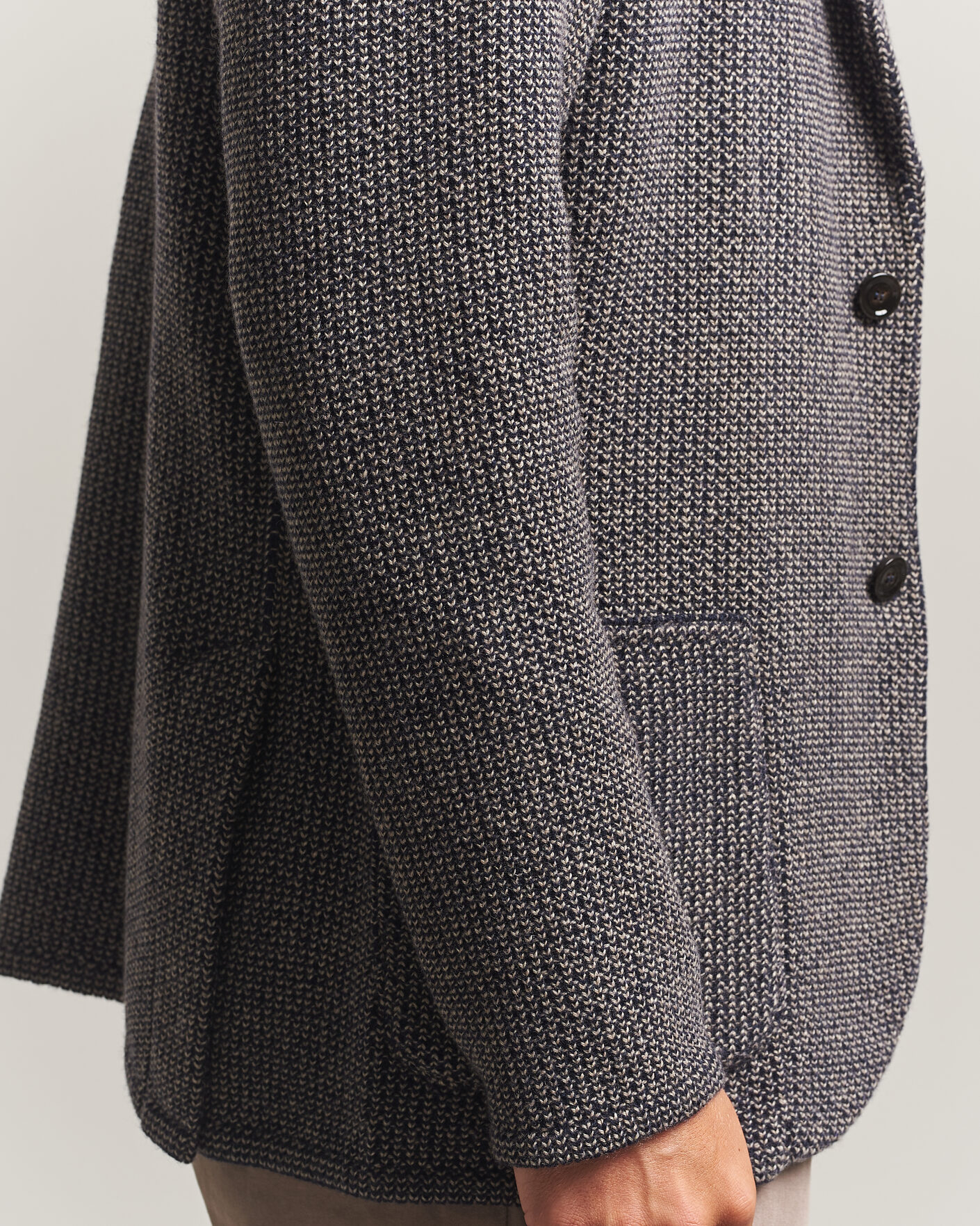 Herren | Sakkos | Lardini | Structured Cashmere Blazer Navy