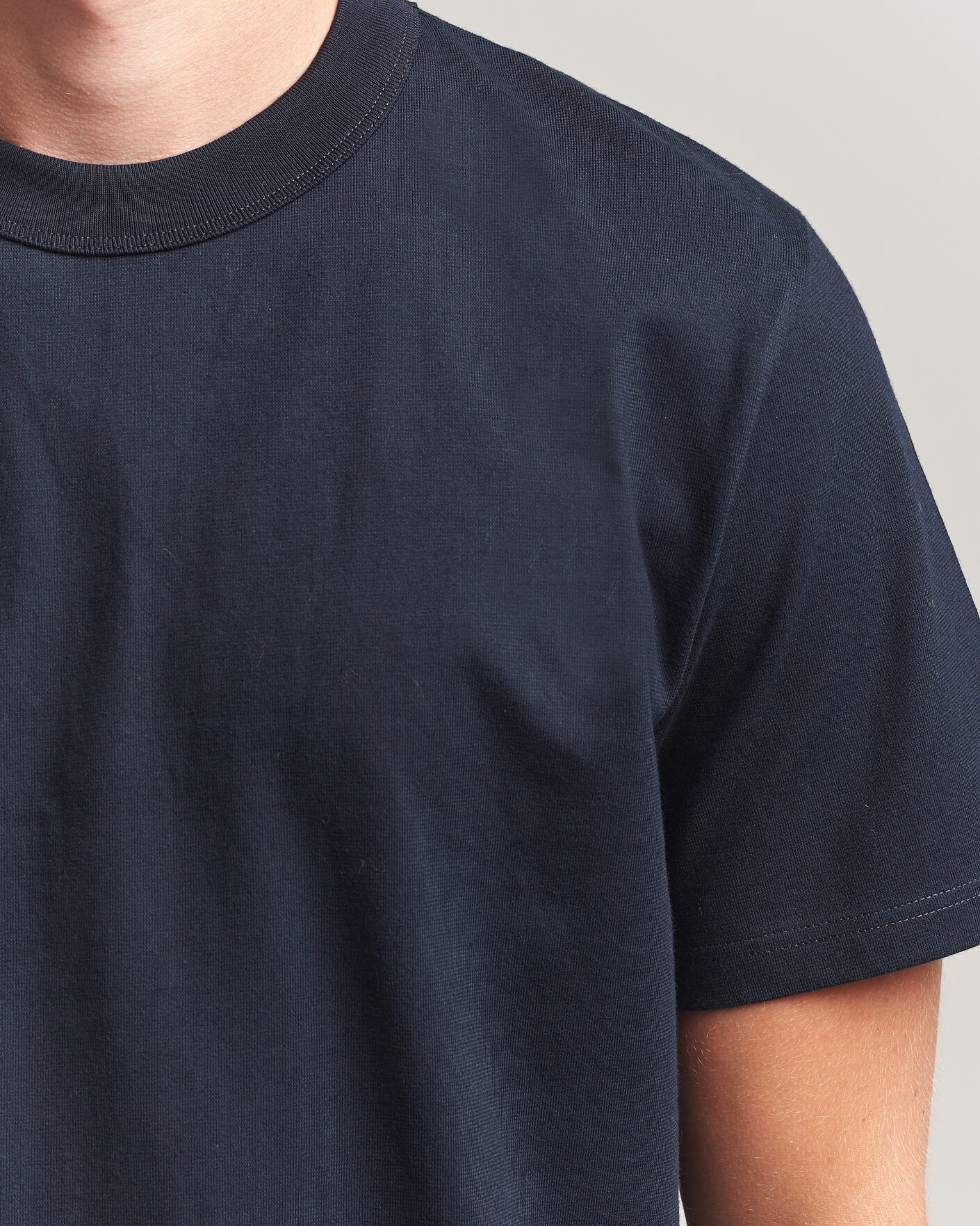 Herren | T-Shirts | Armor Lux for Care of Carl | Armor-lux 2-Pack Heritage Callac T-Shirt Rich Navy