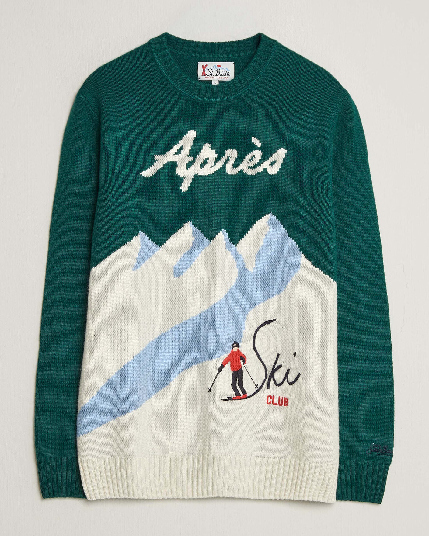 Herren | Pullover | MC2 Saint Barth | Bombardino Printed Sweater Apres Ski Club