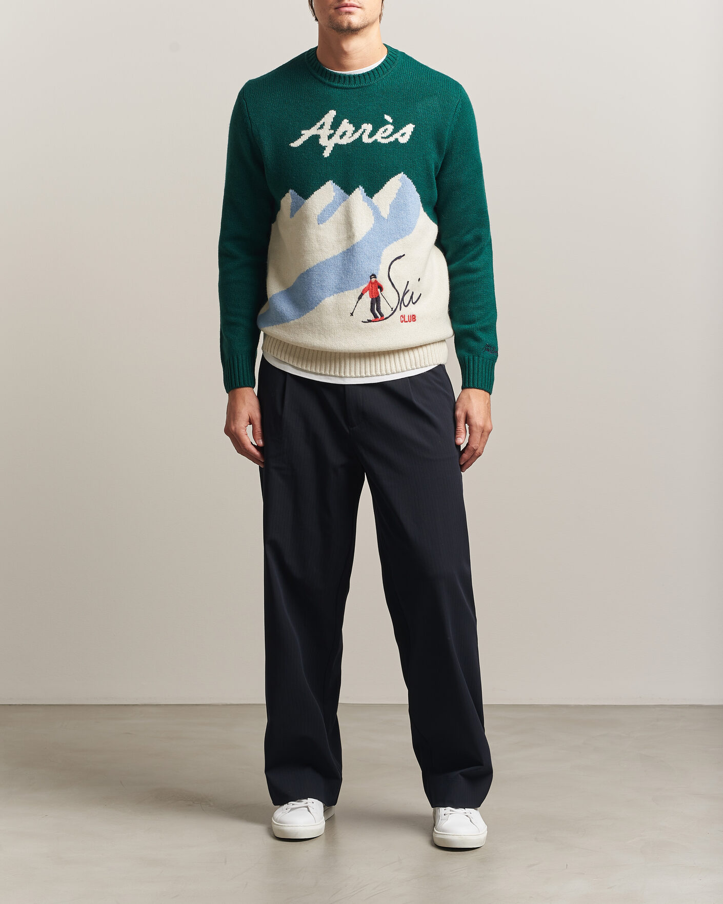 Herren | Pullover | MC2 Saint Barth | Bombardino Printed Sweater Apres Ski Club