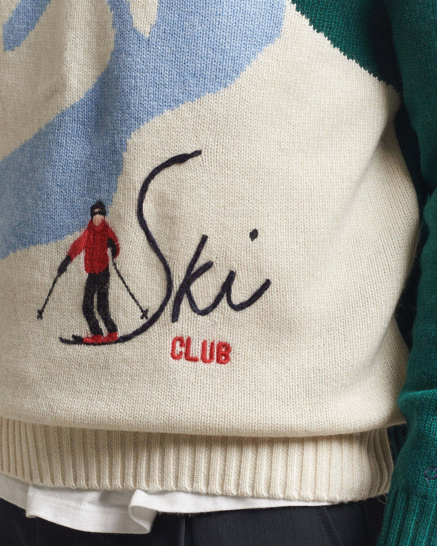 Herren | Pullover | MC2 Saint Barth | Bombardino Printed Sweater Apres Ski Club