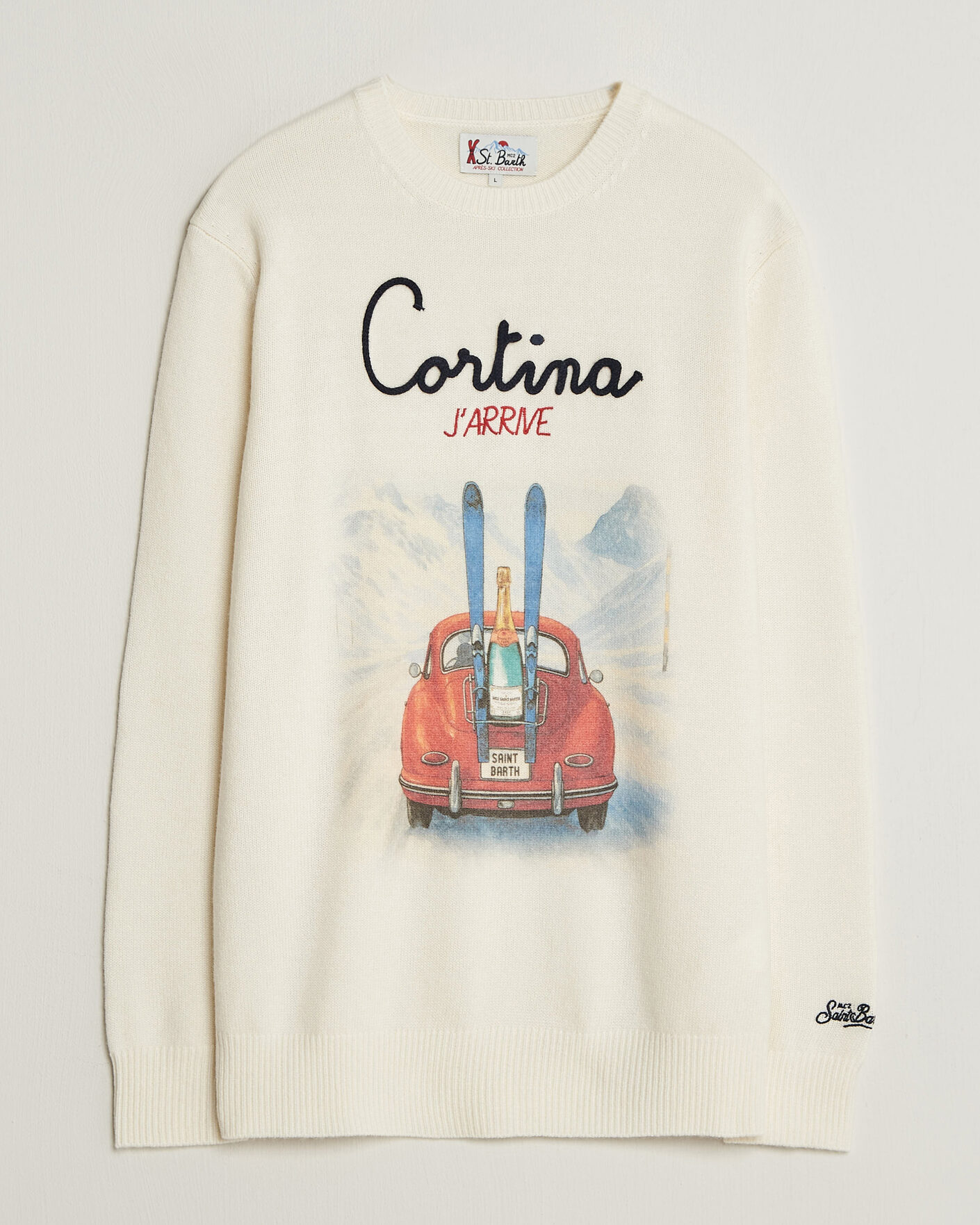 Herren | Pullover | MC2 Saint Barth | Heron Printed Sweater Cortina