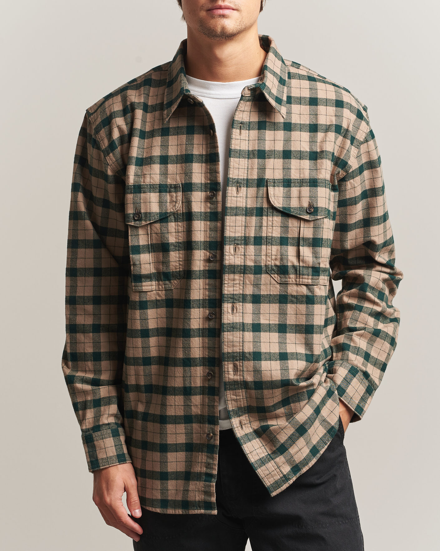Herren | Hemden | Filson | Checked Alaskan Guide Shirt Oatmeal