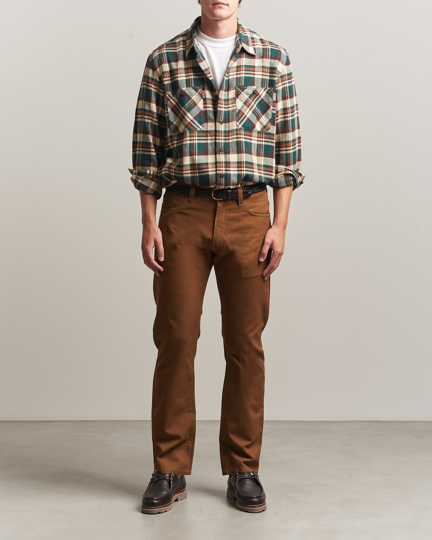 Herren | Hemden | Filson | The Rangeland Flannel Shirt Green