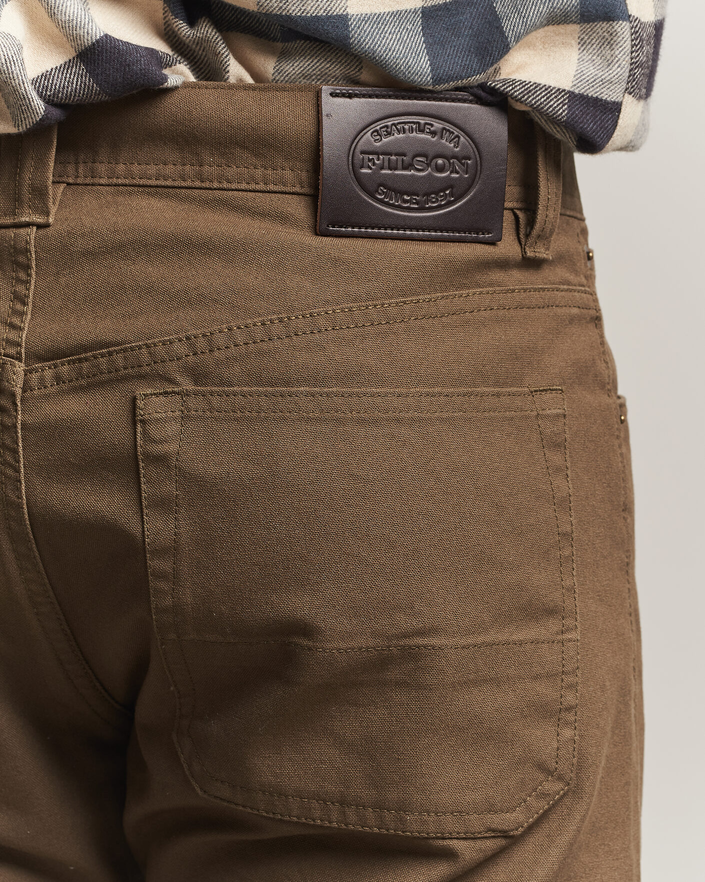 Herren | Hosen | Filson | Dry Tin 5-Pocket Pants Marsh Olive