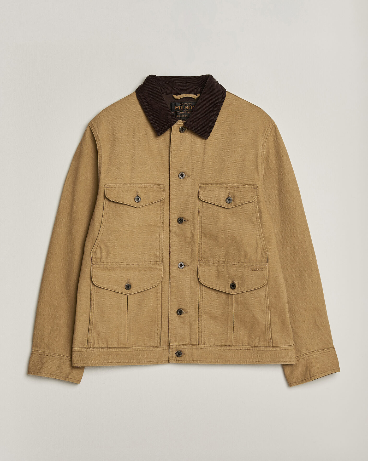 Herren | Jacken | Filson | Rustic Canvas Journeyman Canvas Jacket Antique Bronze