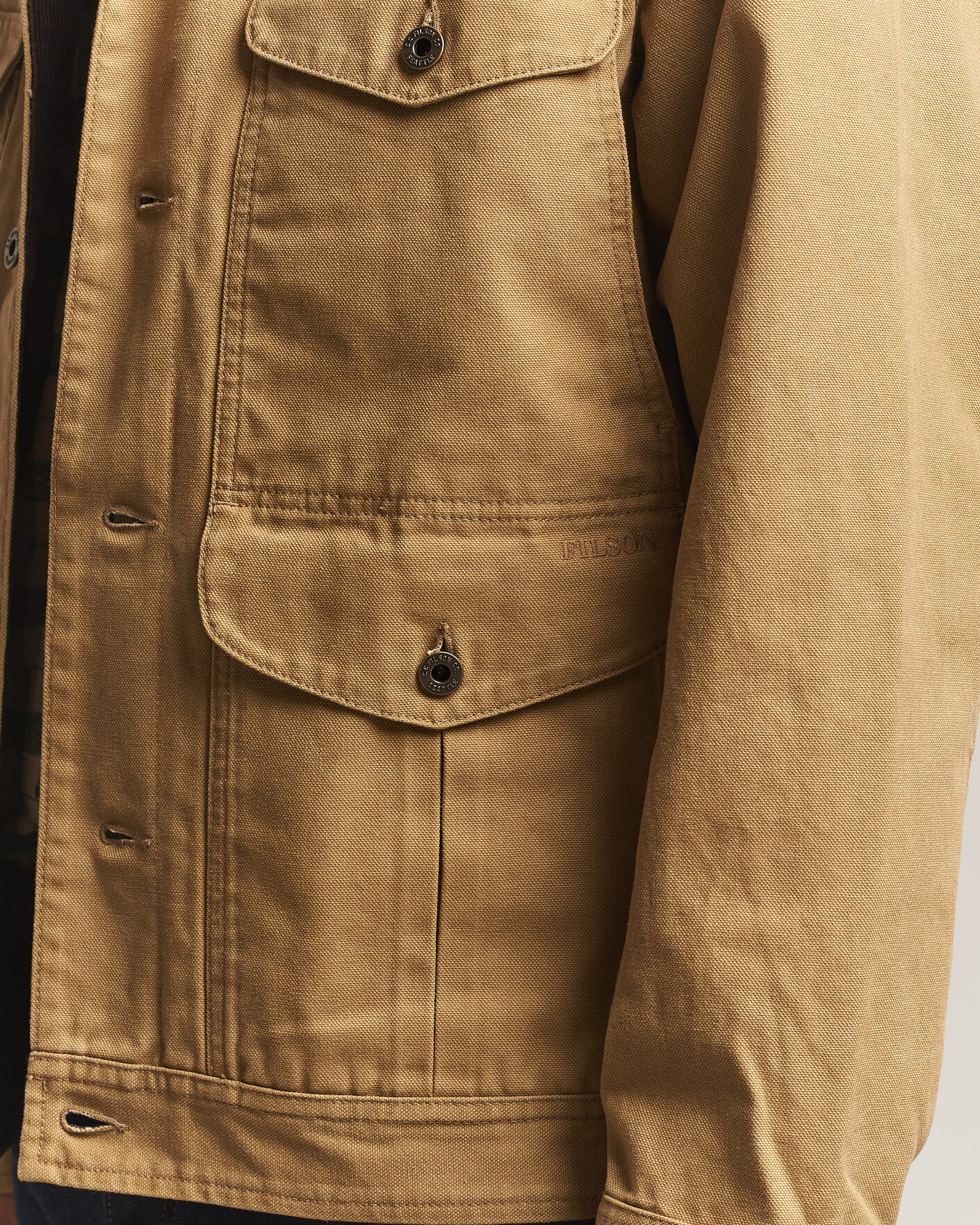 Herren | Jacken | Filson | Rustic Canvas Journeyman Canvas Jacket Antique Bronze