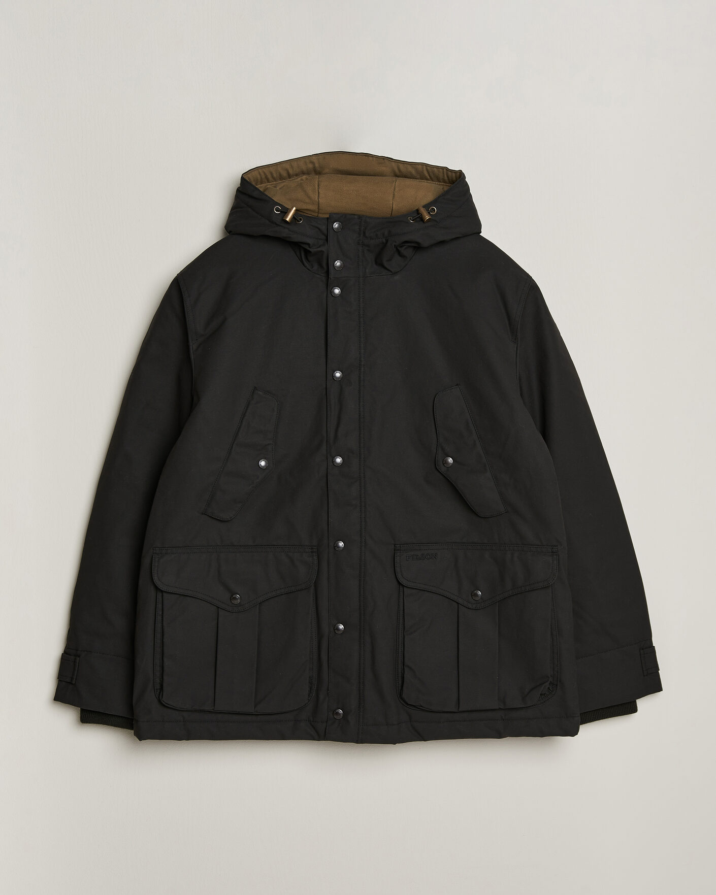 Herren | Jacken | Filson | Waxed Mountain Parka Black