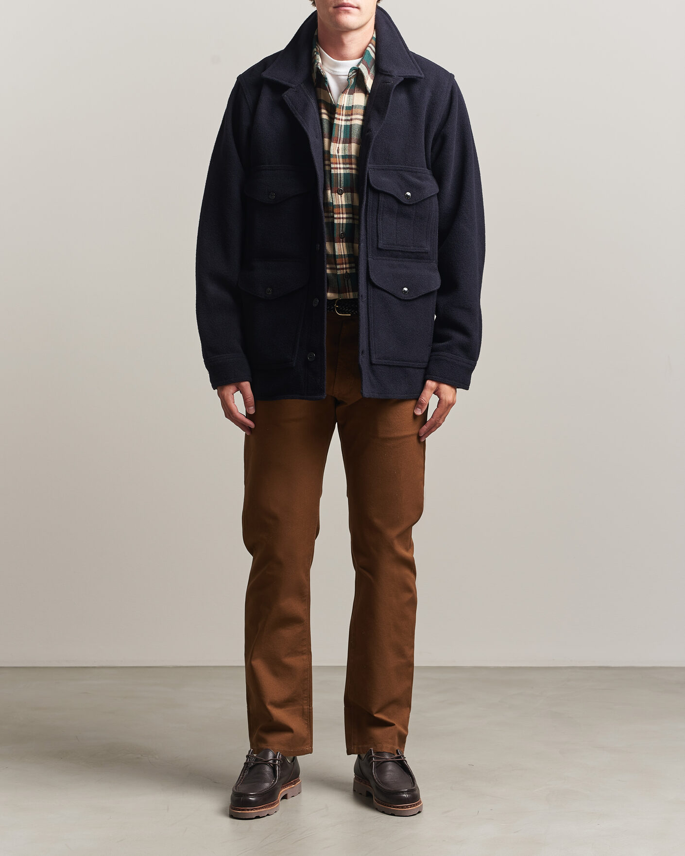 Herren | Jacken | Filson | Mackinaw Wool Cruiser Dark Navy