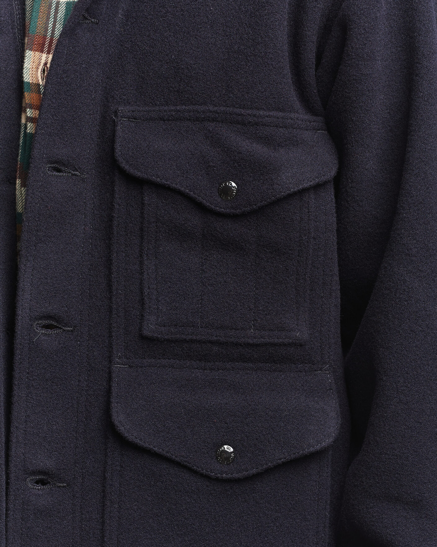 Herren | Jacken | Filson | Mackinaw Wool Cruiser Dark Navy
