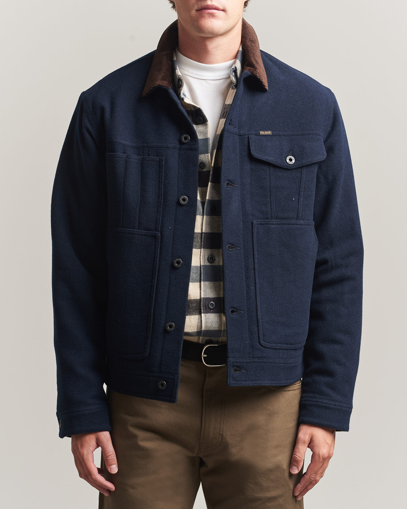 Herren | Jacken | Filson | Spokane Insulated Short Cruiser Navy