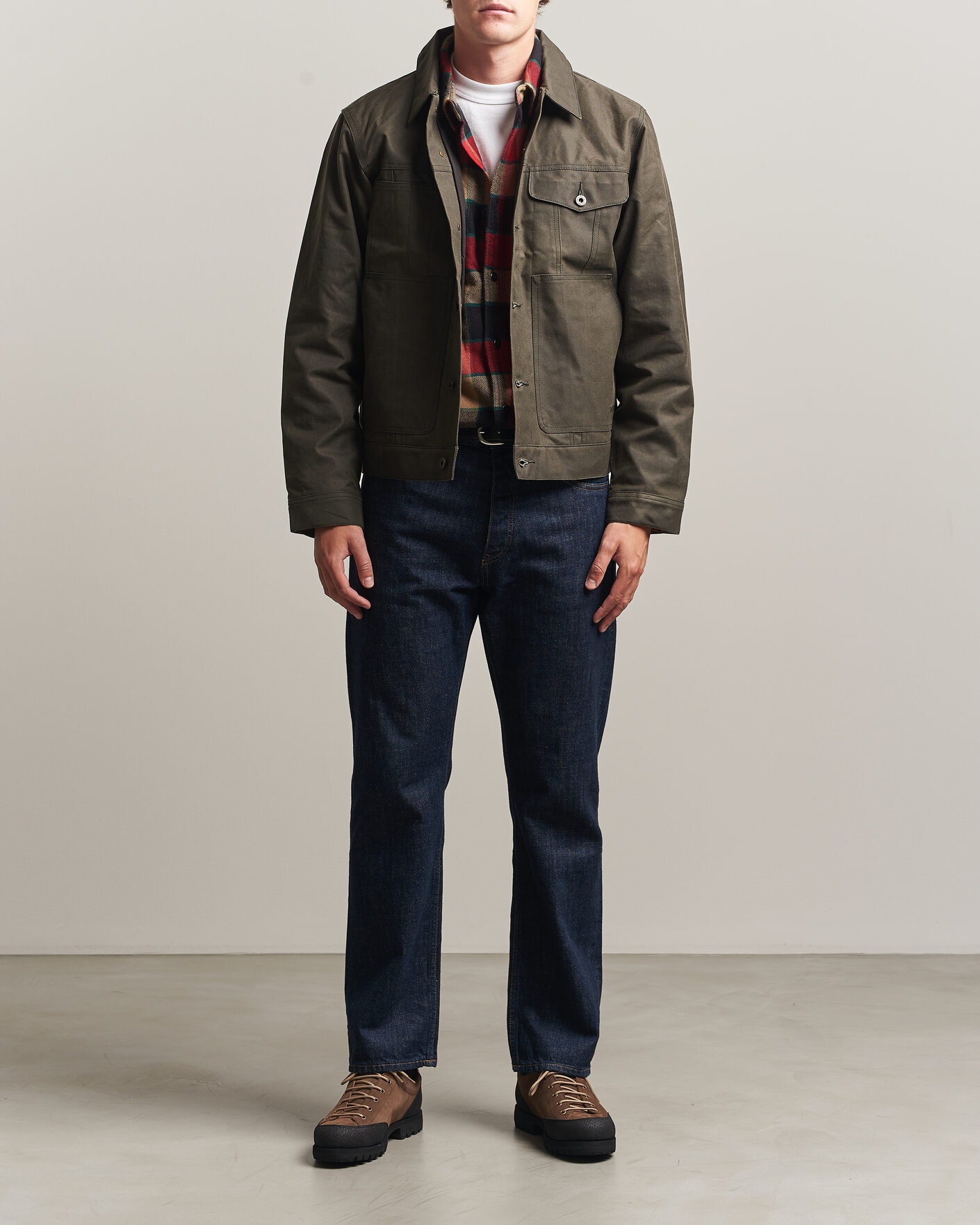 Herren | Jacken | Filson | Short Lined Tin Cloth Cruiser Beluga