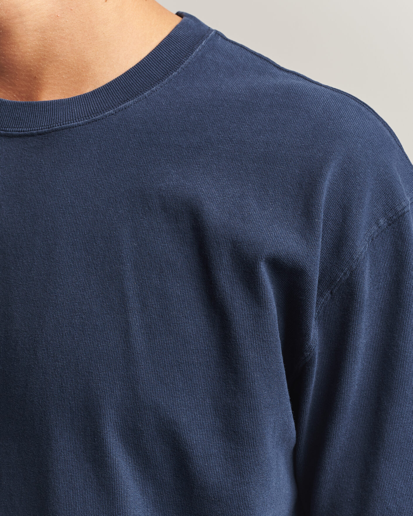Herren | T-Shirts | Drake's | Short Sleeve Hiking T-Shirt Navy
