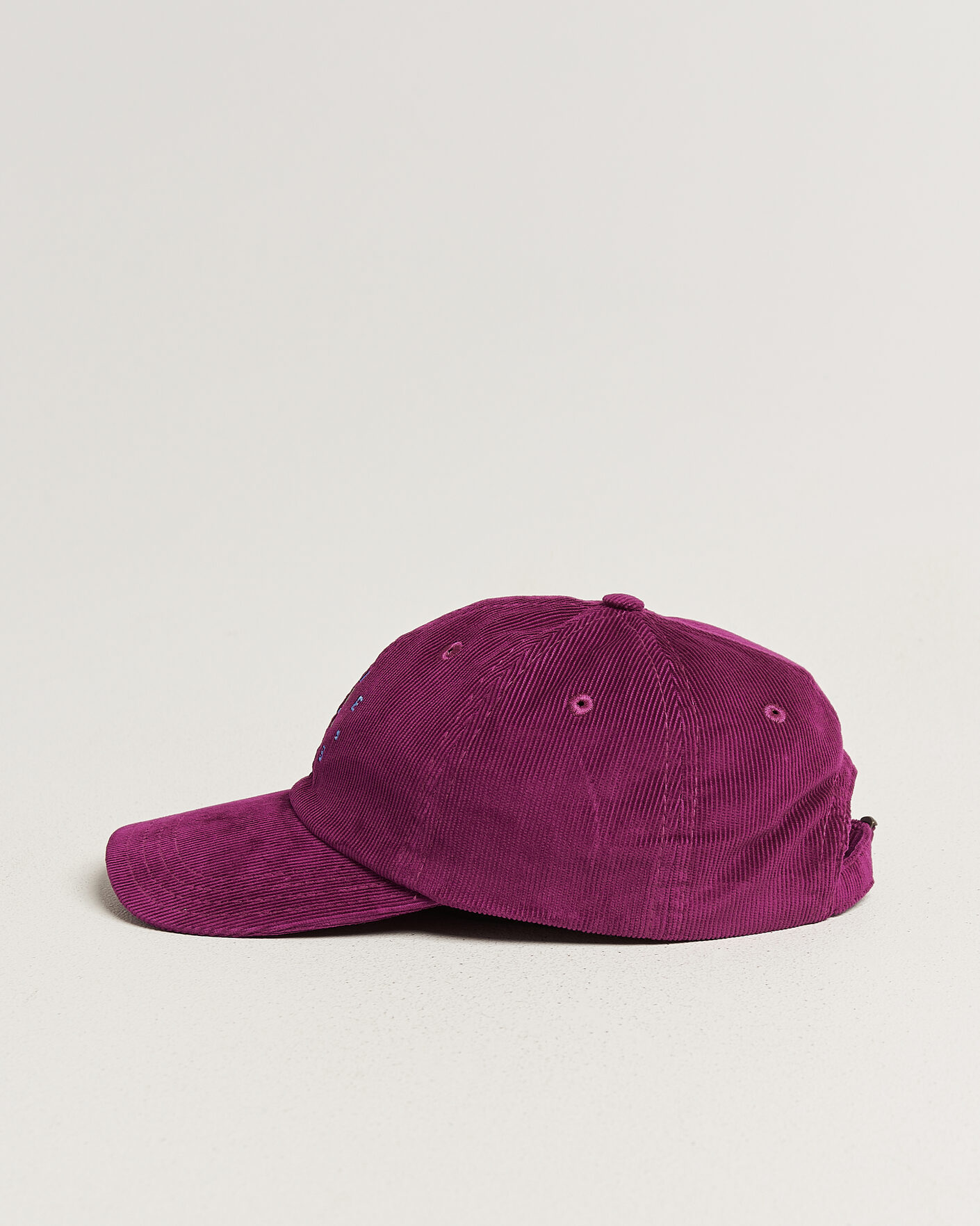 Herren | Hüte & Mützen | Drake's | Clock Twill Cord Baseball Cap Red