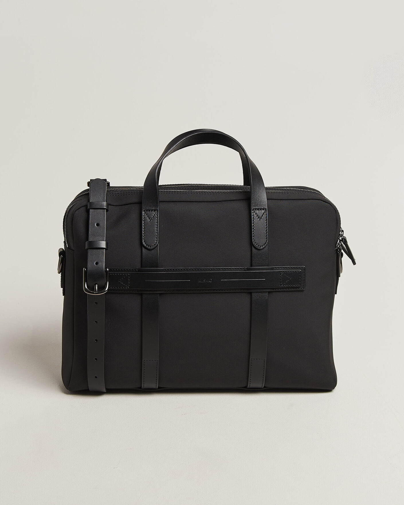 Herren | Taschen | Mismo | M/S Endeavour Briefcase Eclipse Black/Black