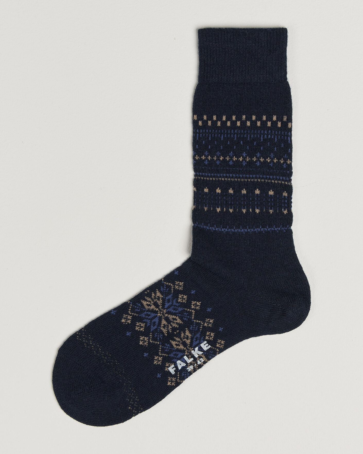 Herren | Unterwäsche | Falke | Sky Limit Fairisle Socks Space Blue